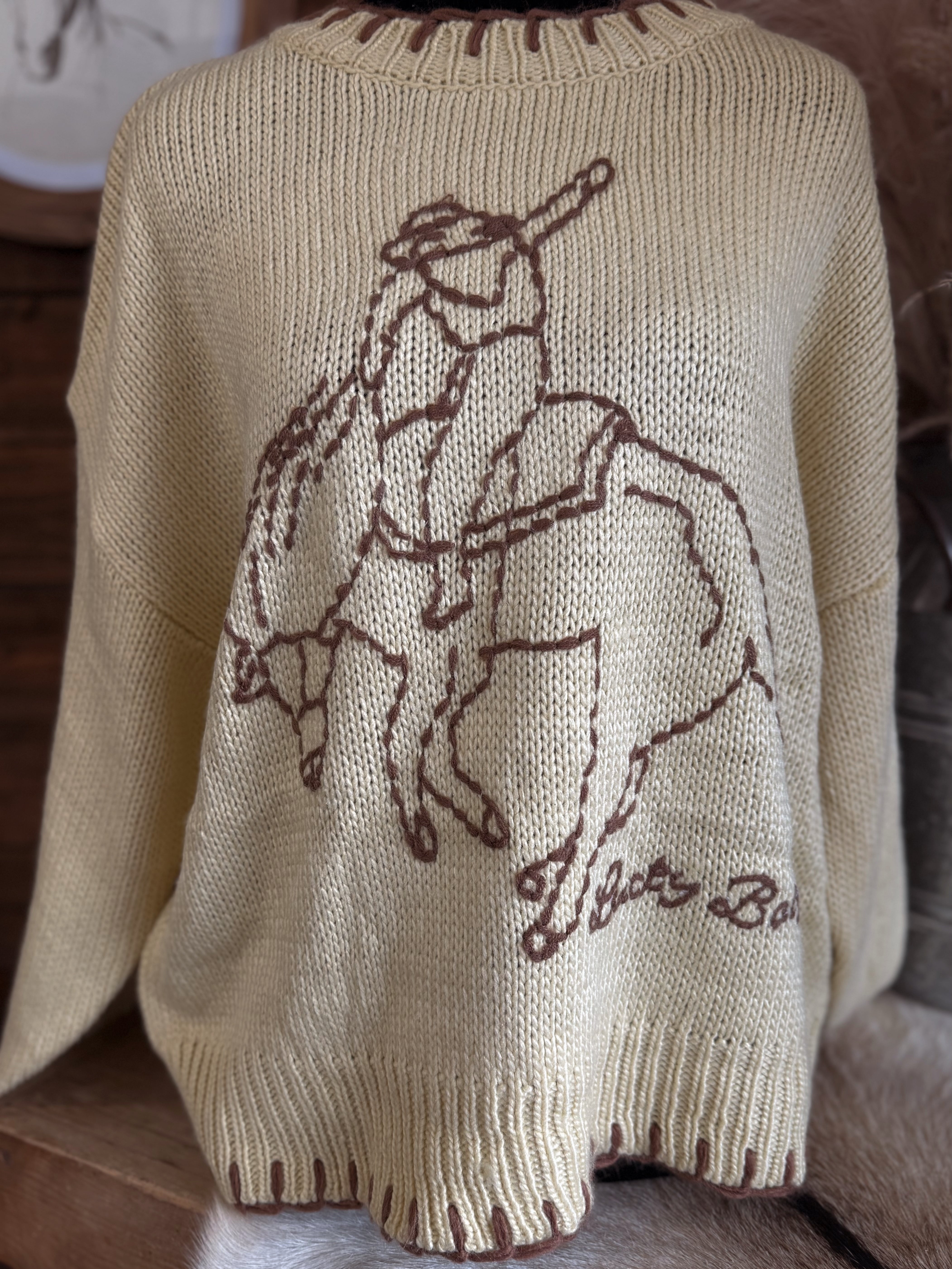 The Buckin Bronc Sweater