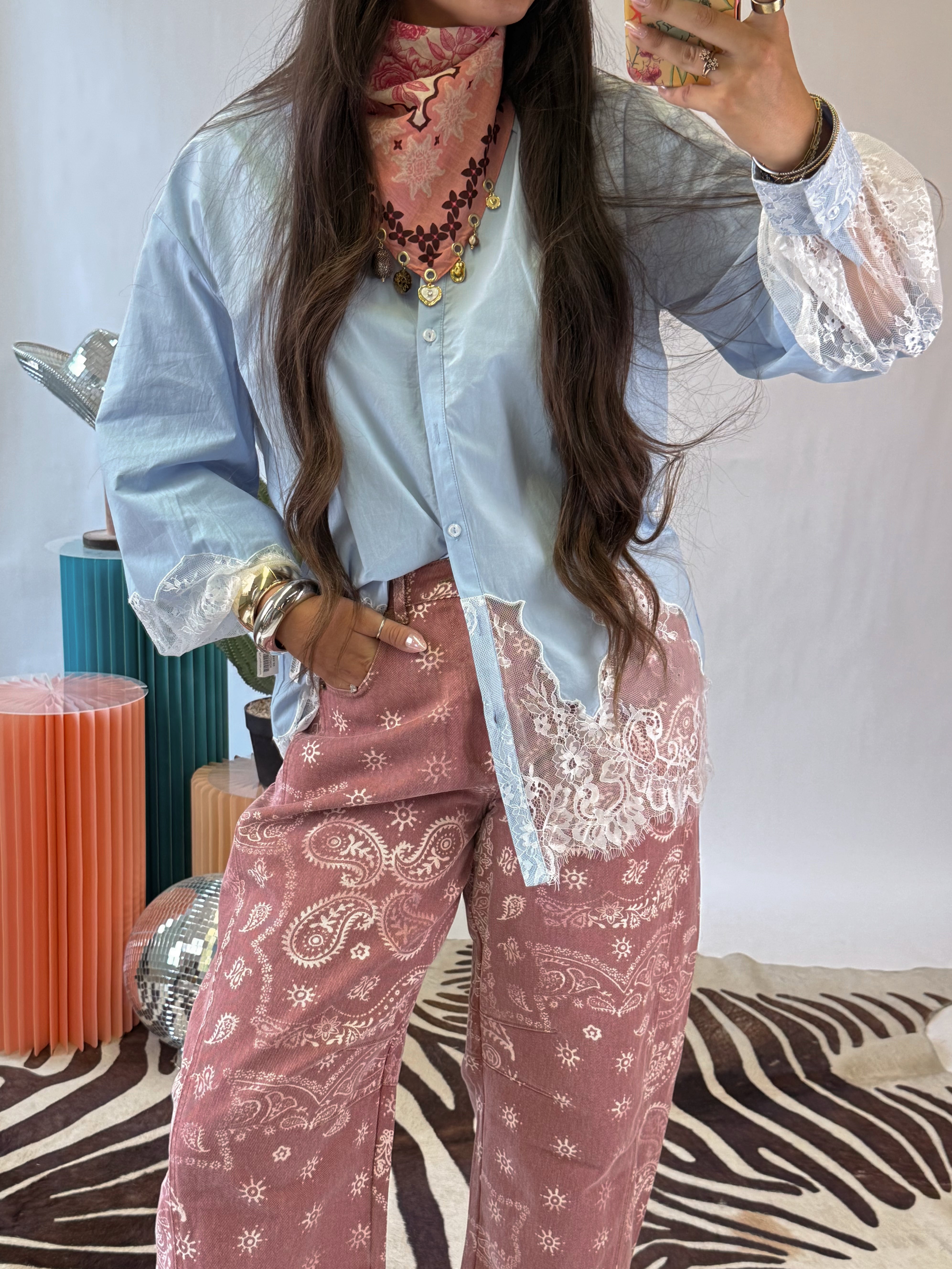 The Blue Dahlia Top