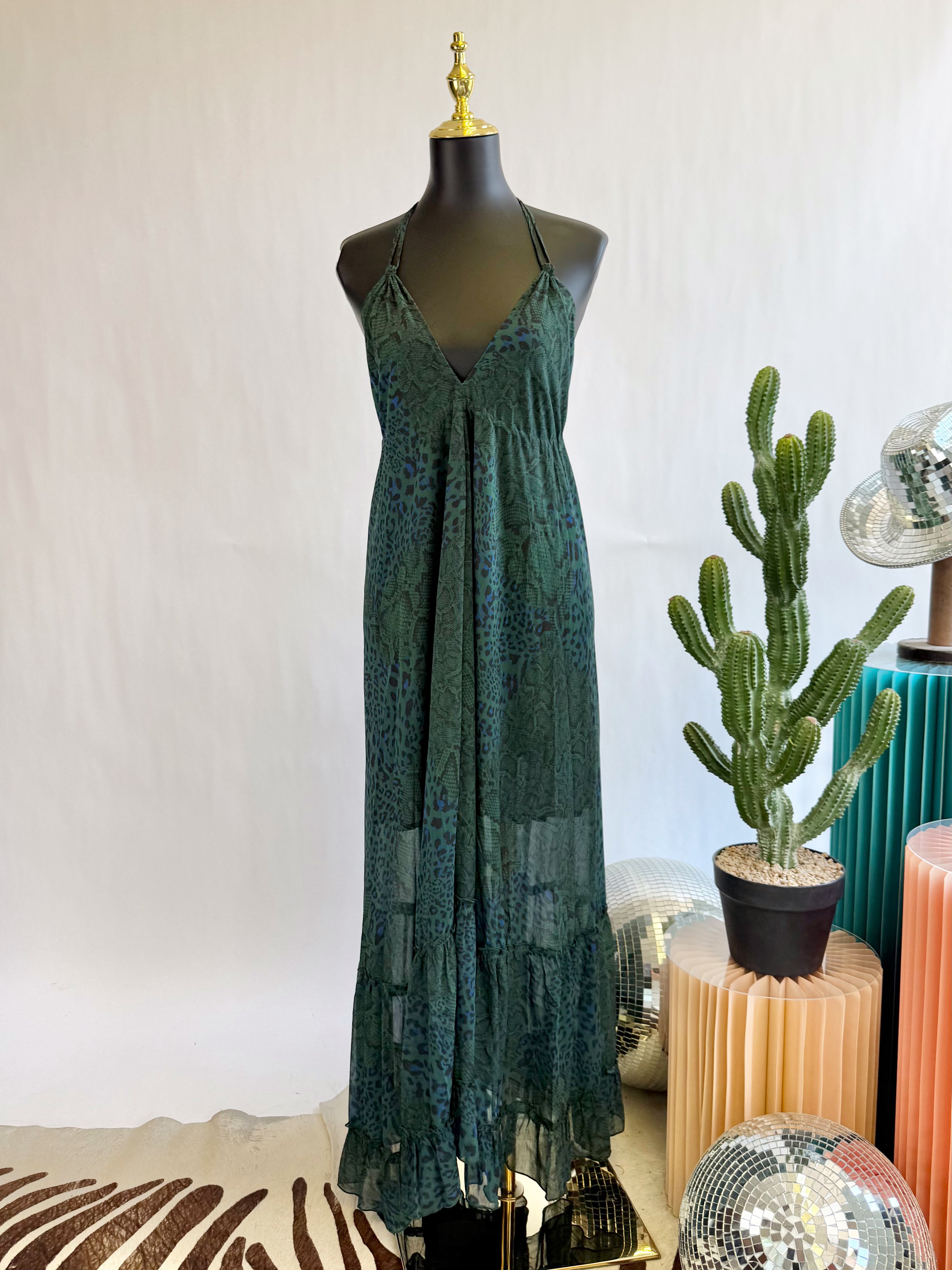 The Wildwood Halter Maxi Dress