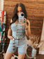 The Tuscon Denim Tube Top