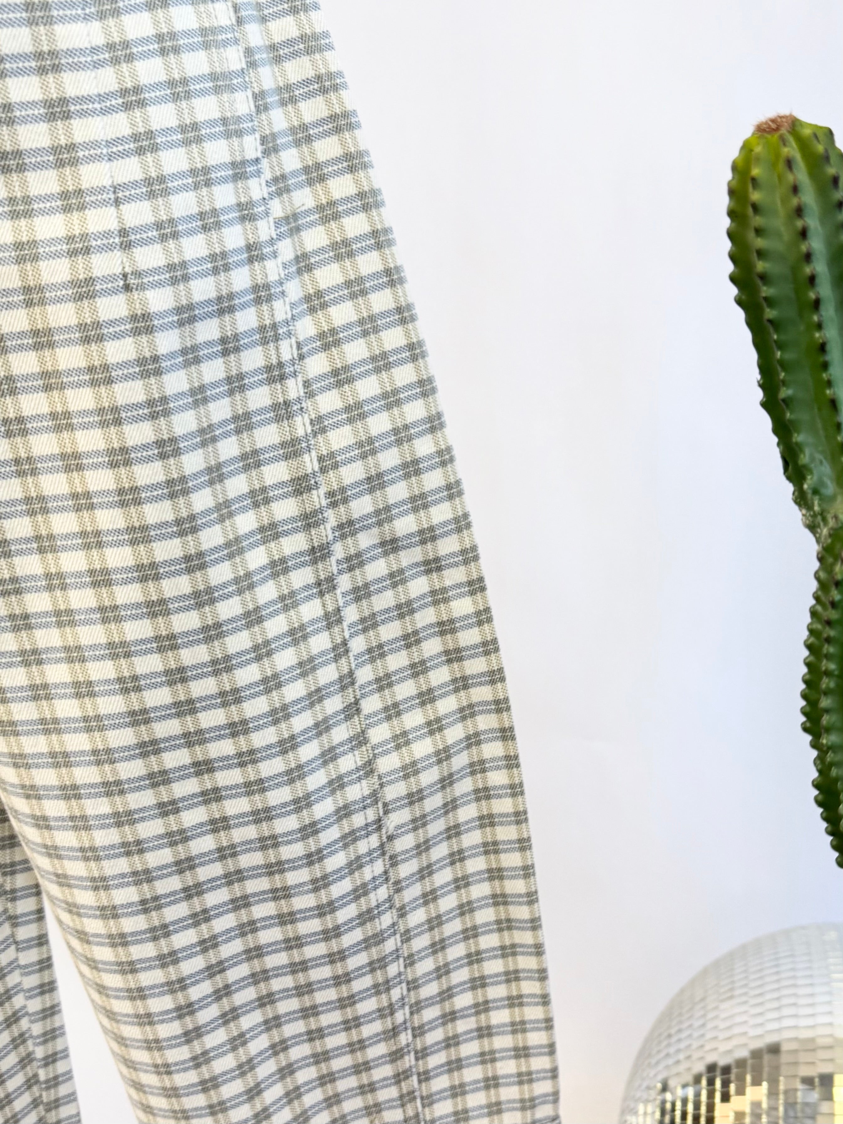 The Meadow Check Pants