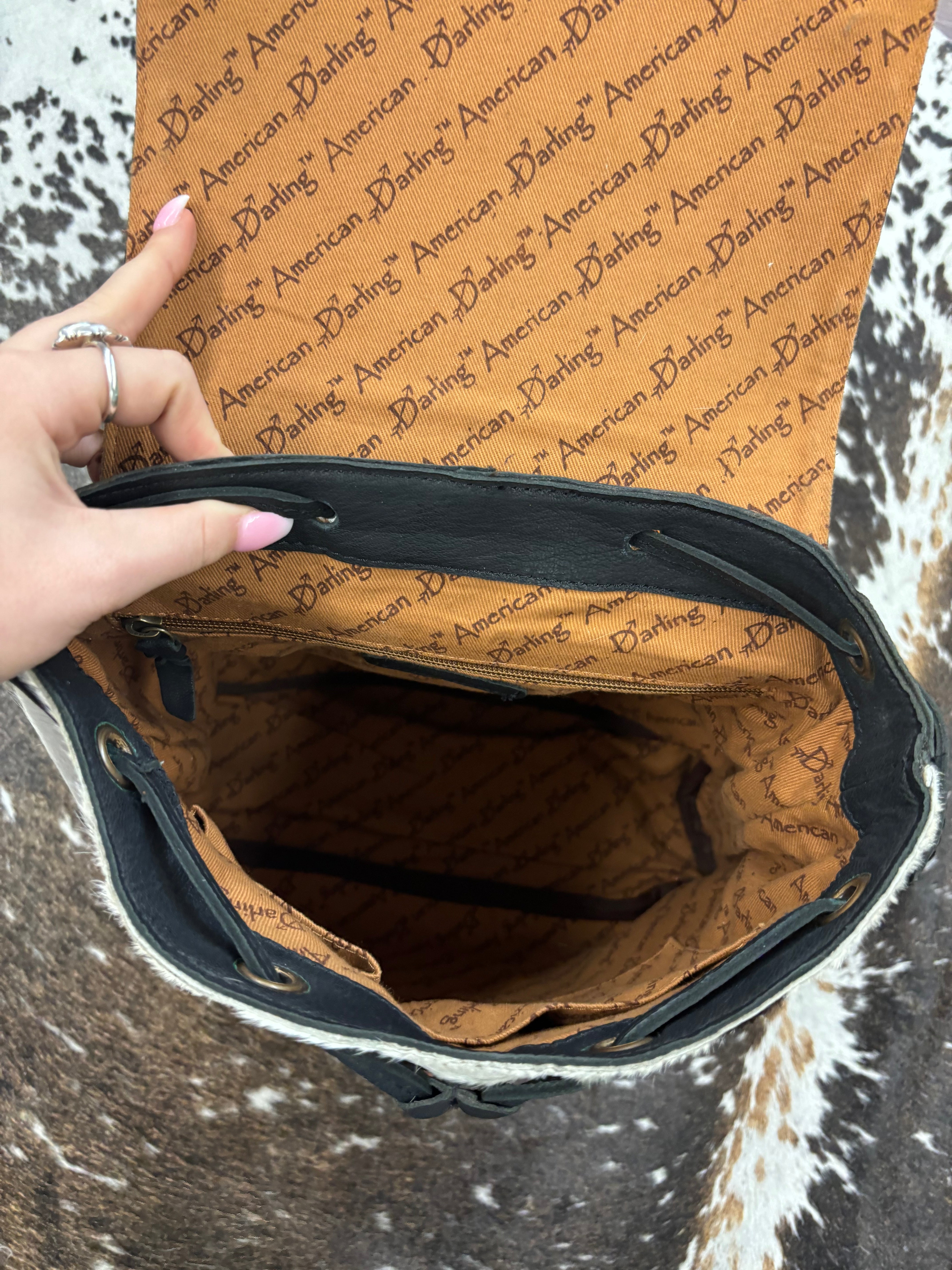 The Desperado Cowhide Backpack