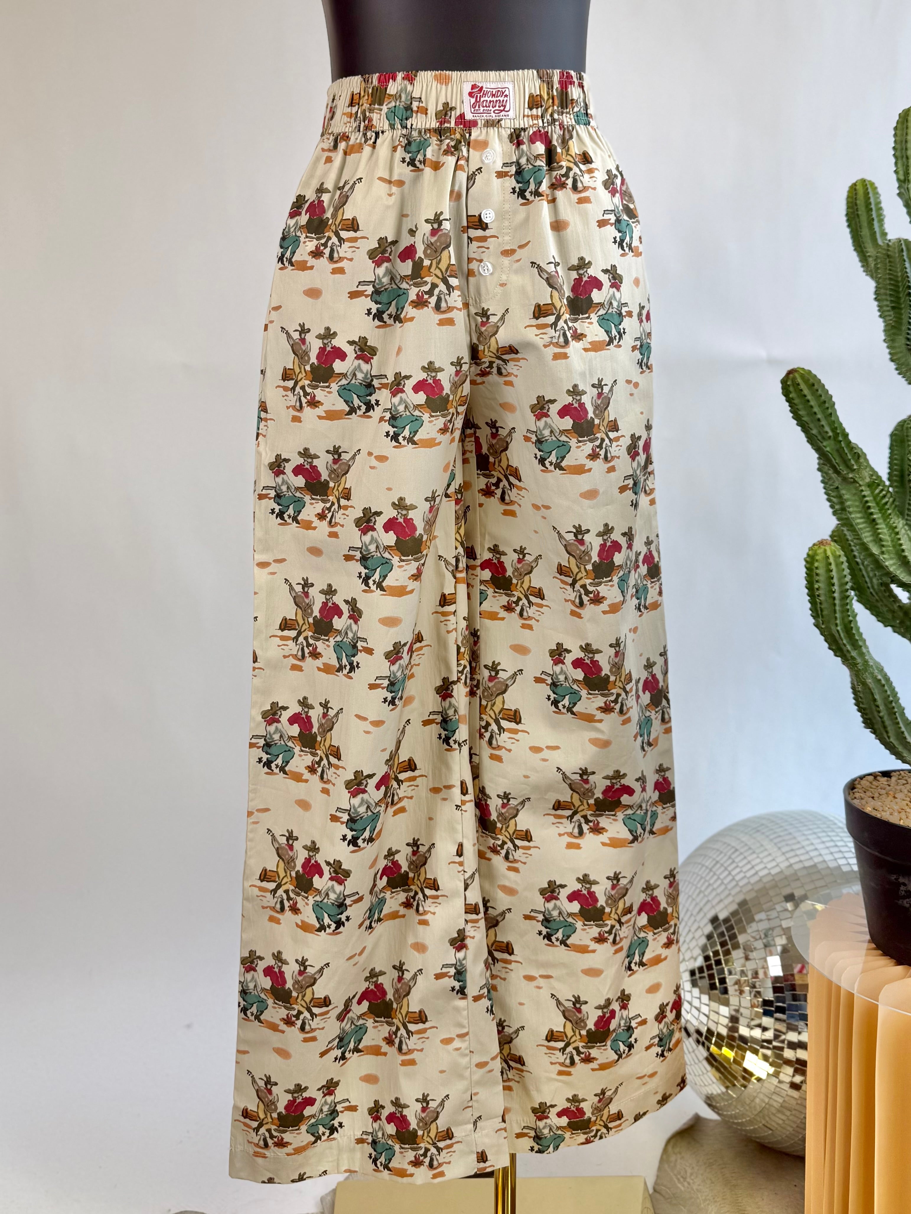 The Wagon Wheel Boxer Pants