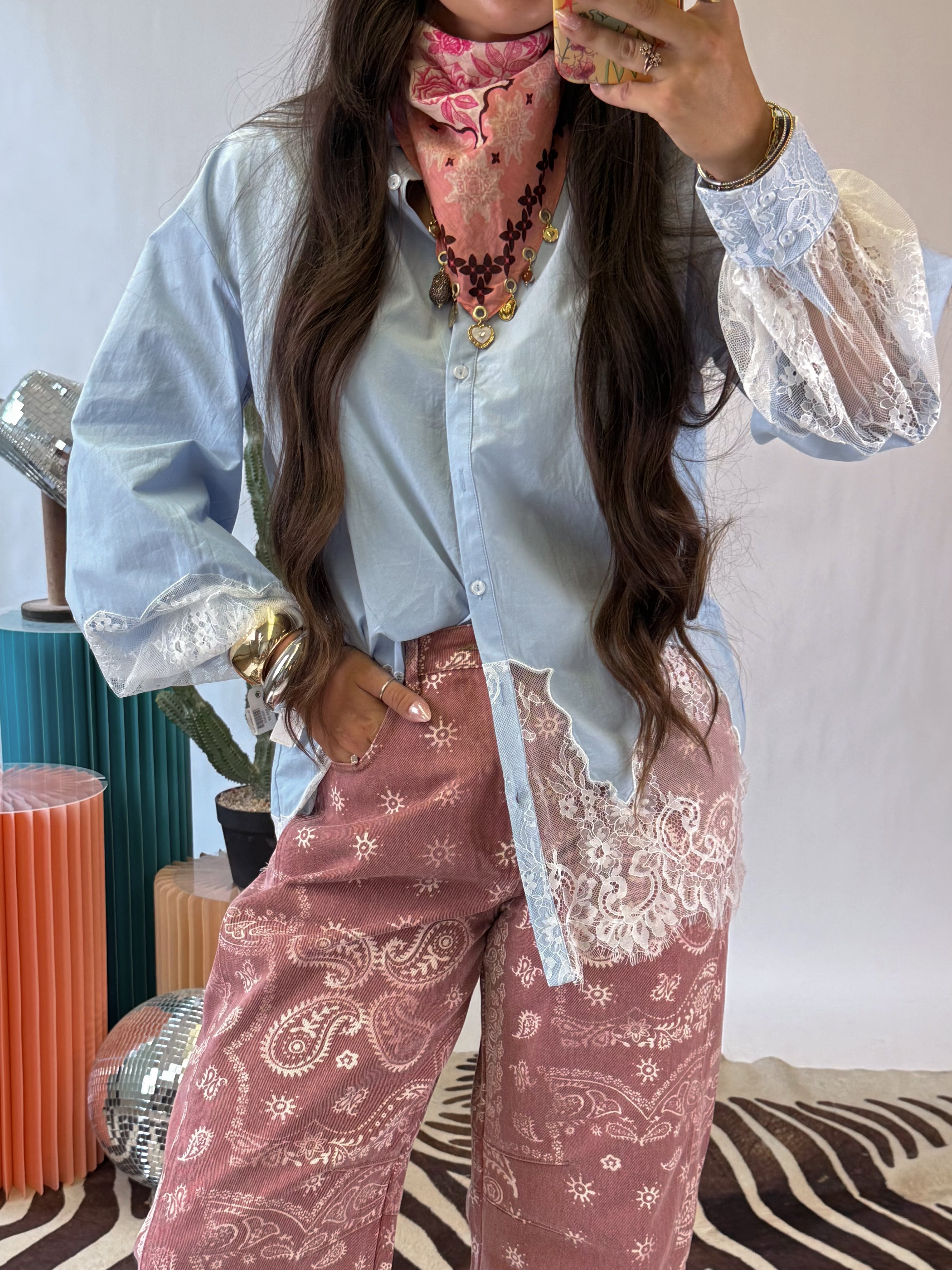 The Blue Dahlia Top