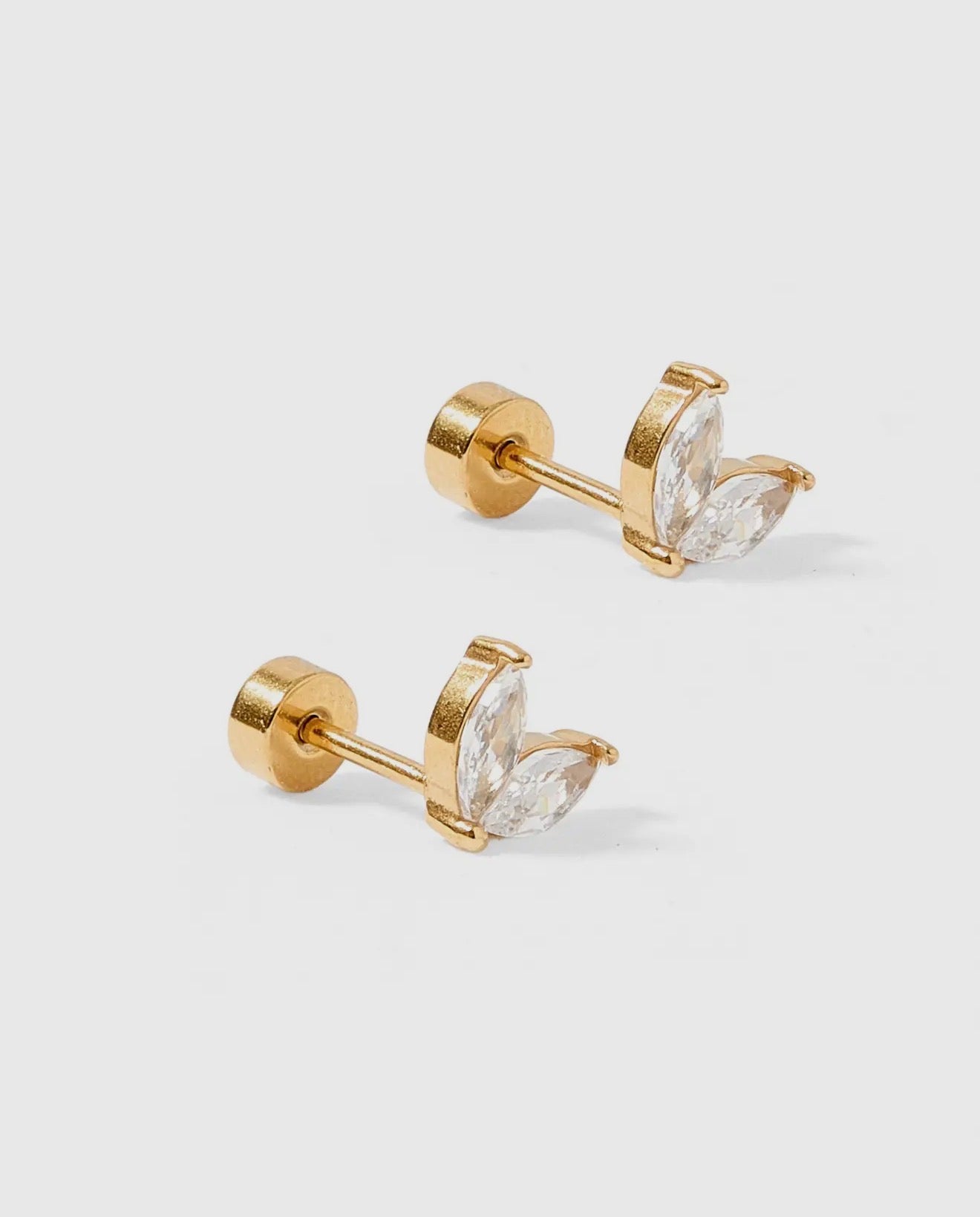 The Screwback Stud Earrings - 3 Styles