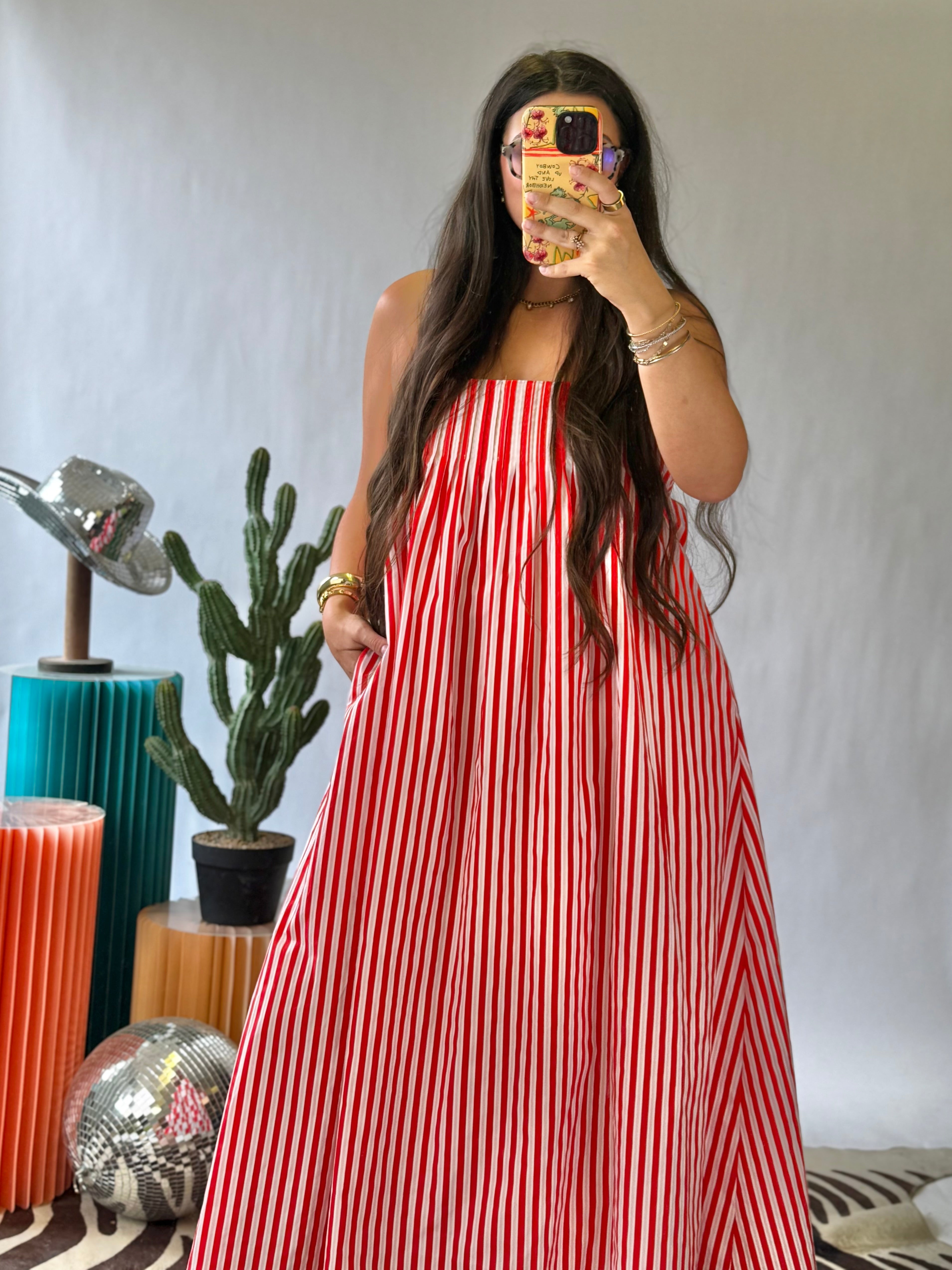 The Candy Stripe Dress