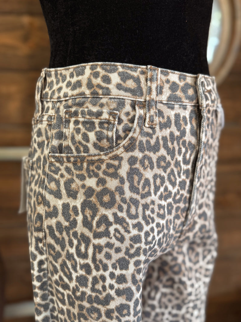 The Lakley Leopard Jeans
