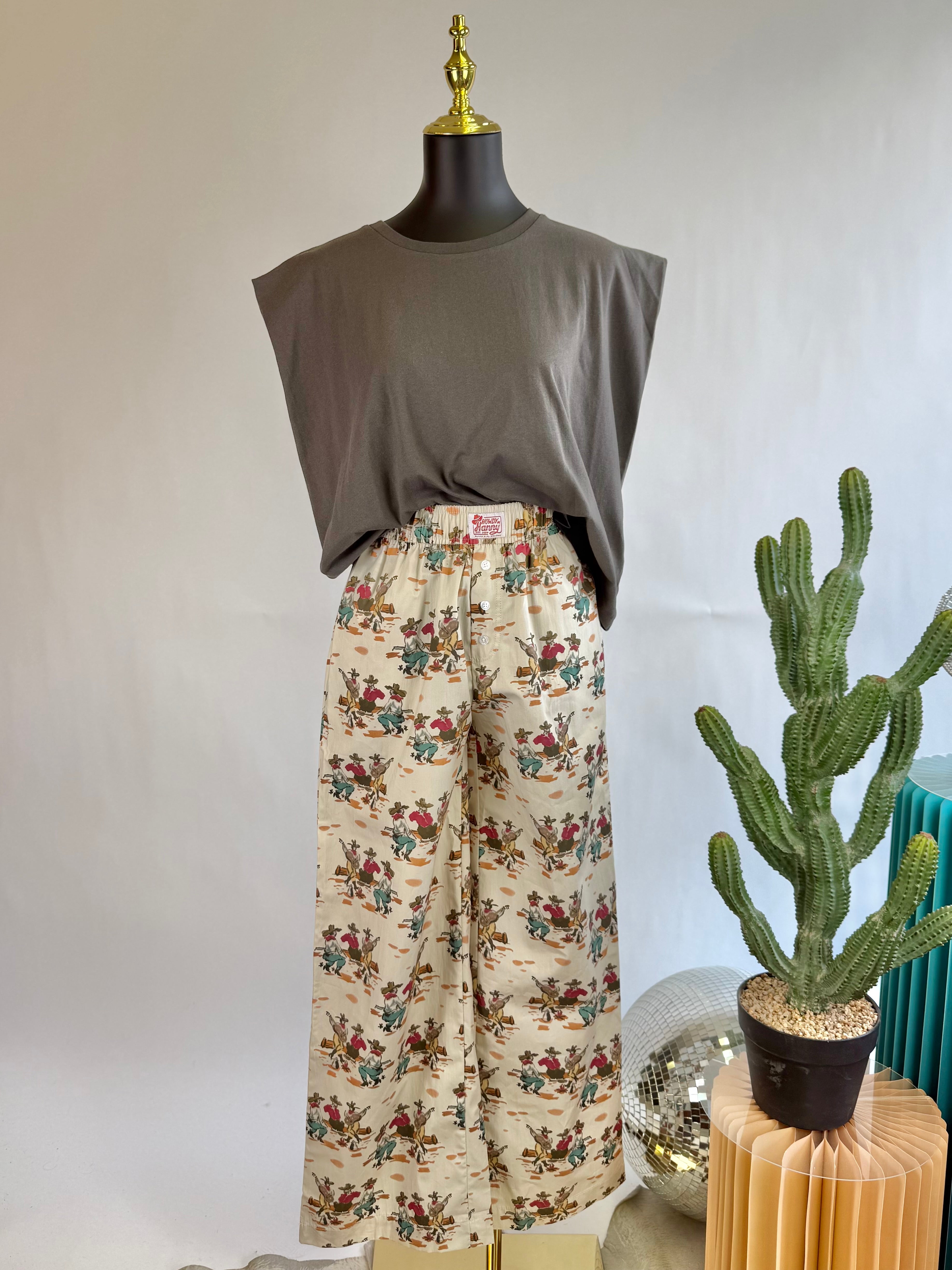 The Wagon Wheel Boxer Pants