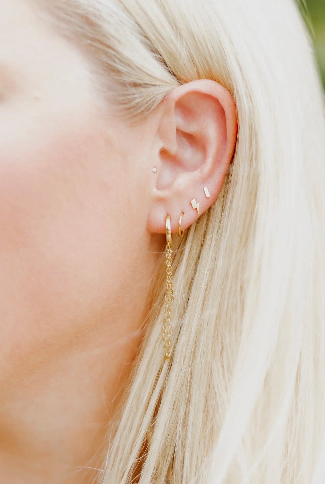 The Huggie Charm Earrings - 6 Styles