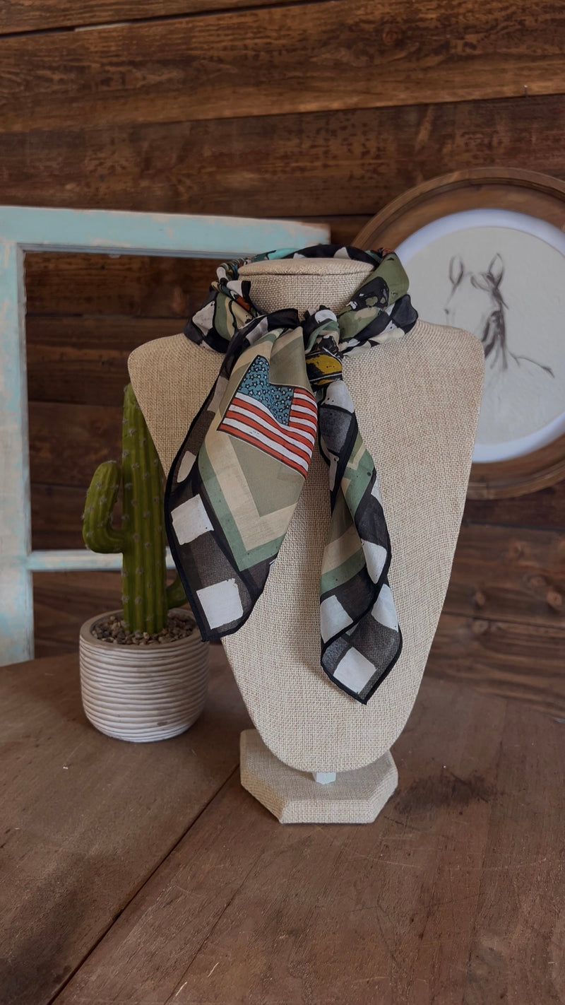 The Shorty Wild Rags - 4 Different Styles