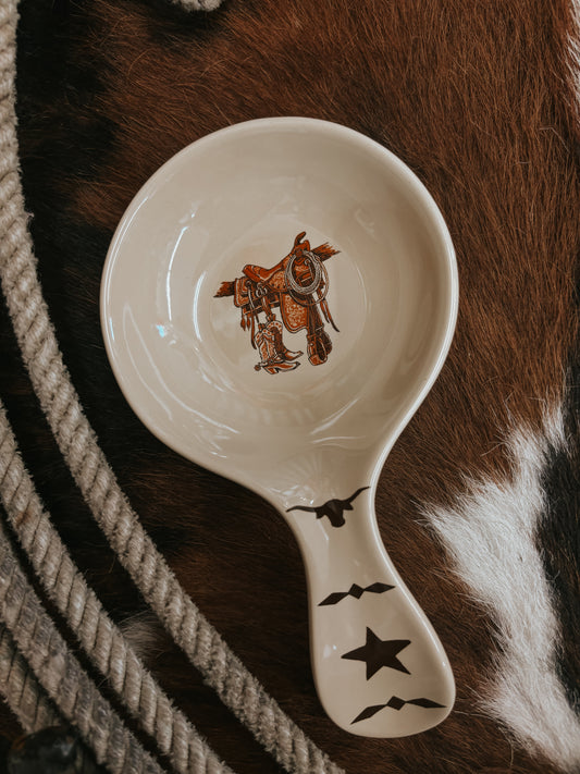 The Cowboy Way Spoon Rest