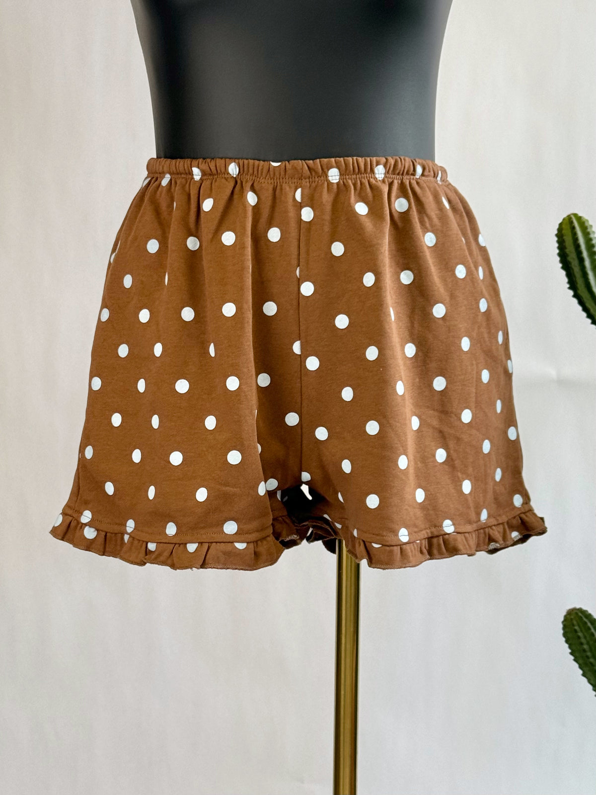 The Sweet Cream Ruffle Shorts