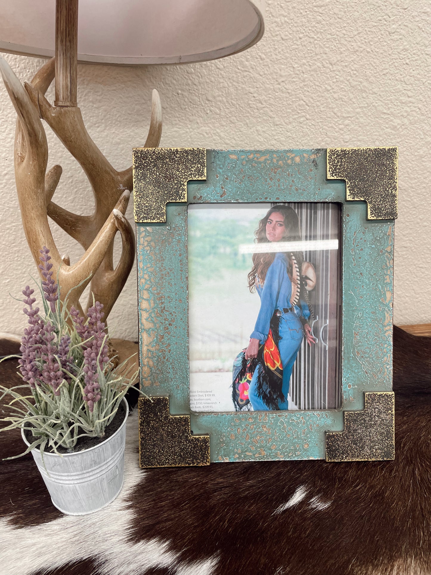 The Santa Fe Picture Frame - Turquoise