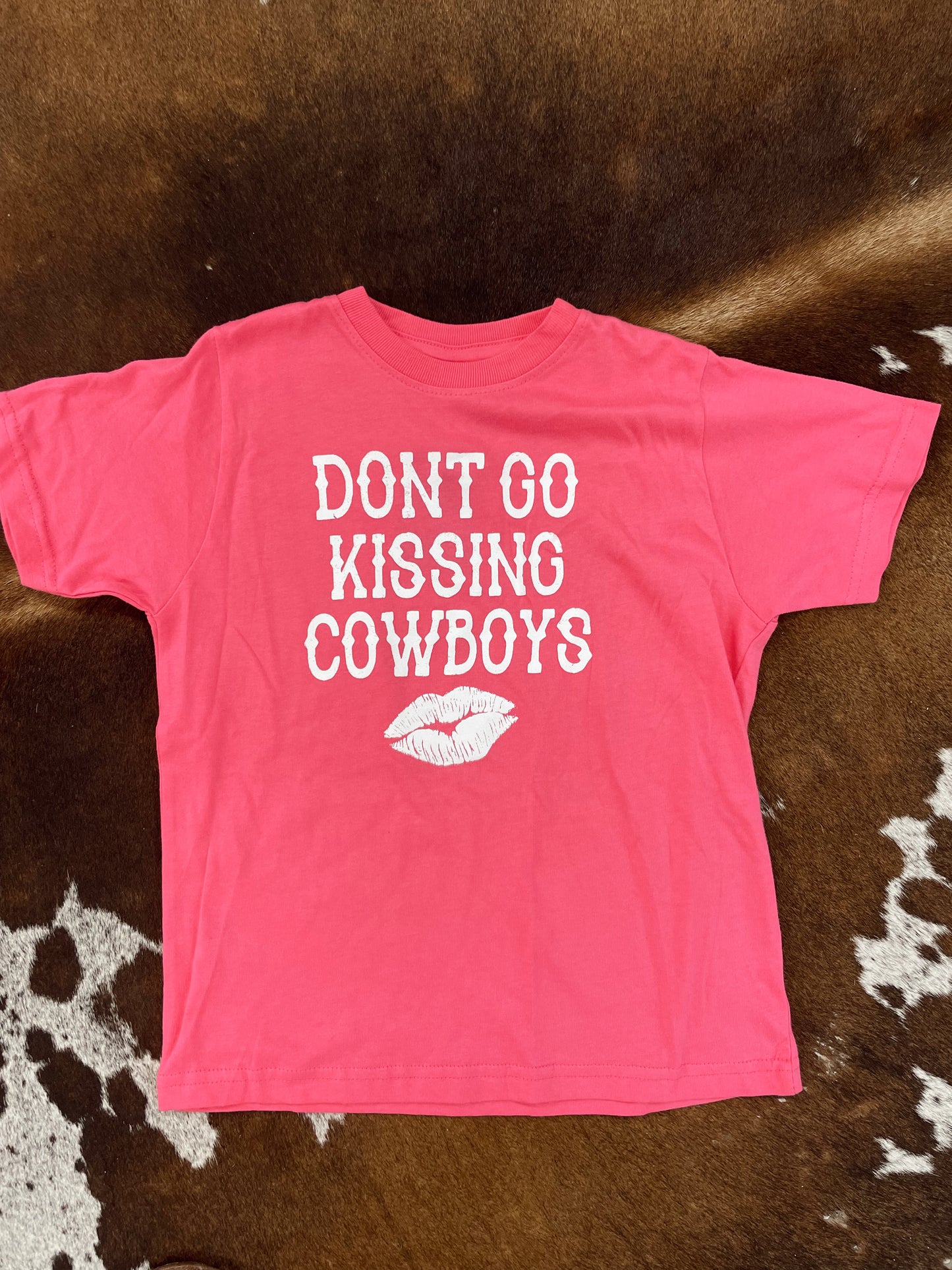 The Don't Go Kissing Cowboys Graphic Tee