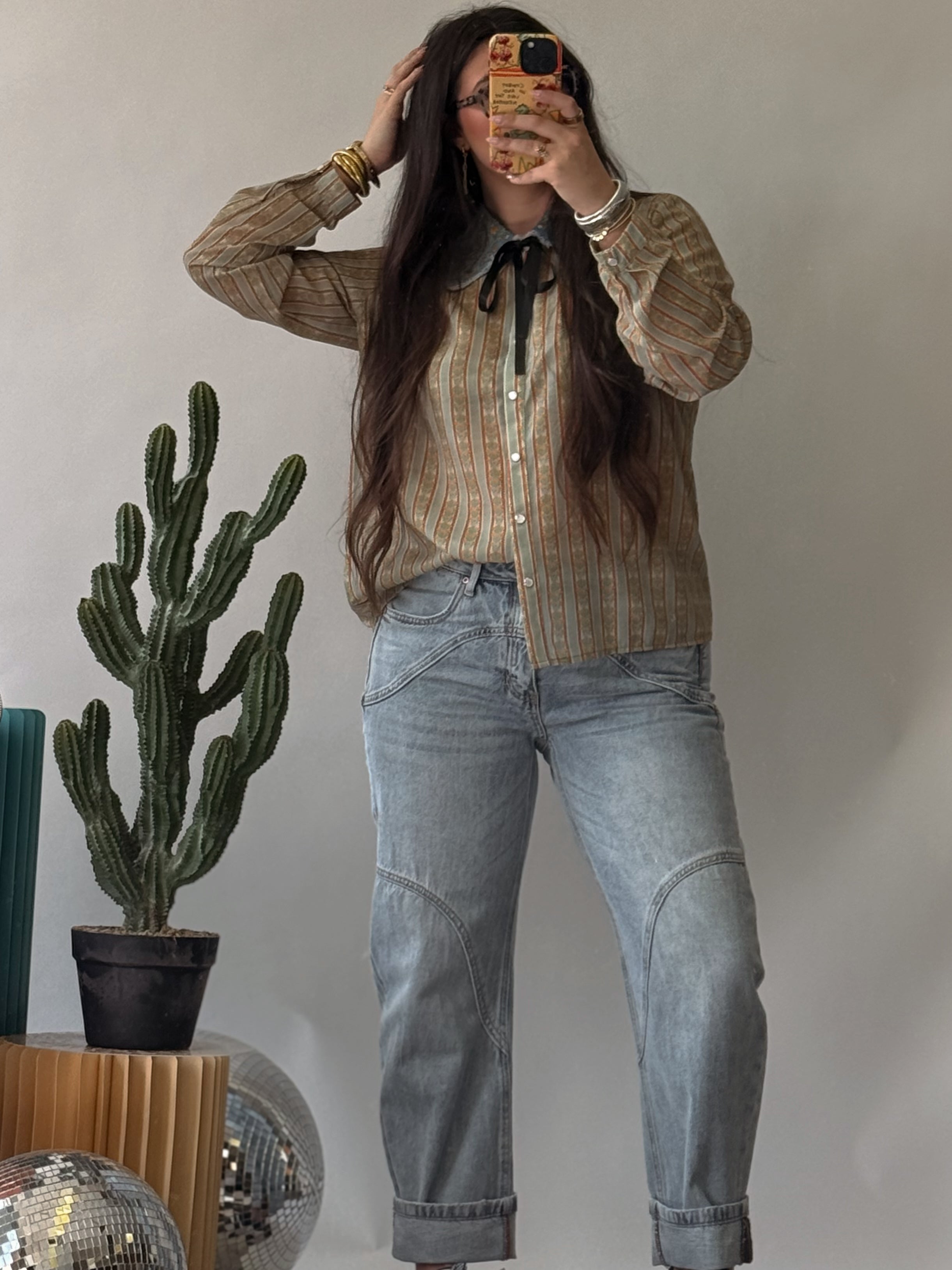 The Allan Barrel Jeans