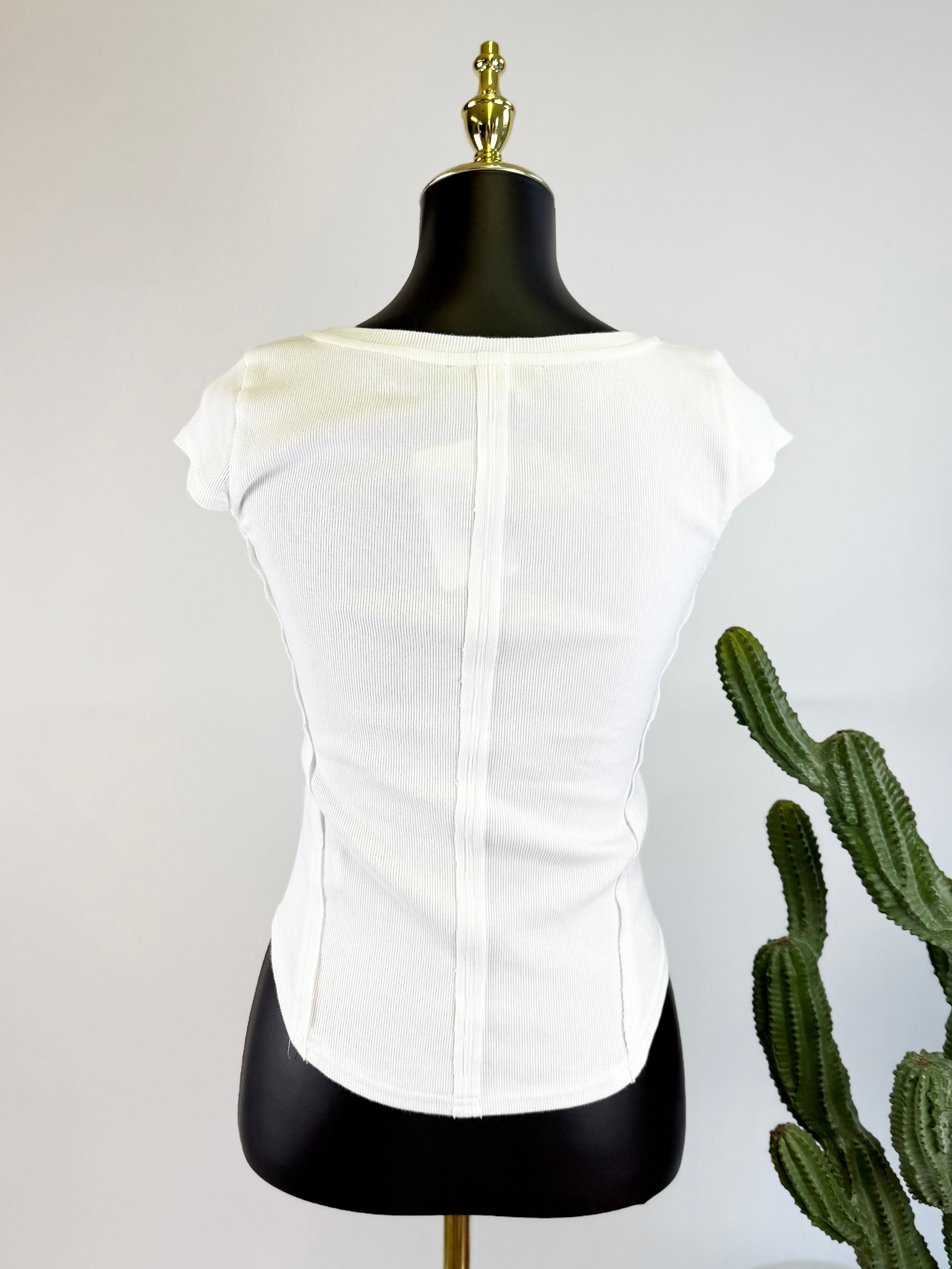 The Clean Slate Henley Top