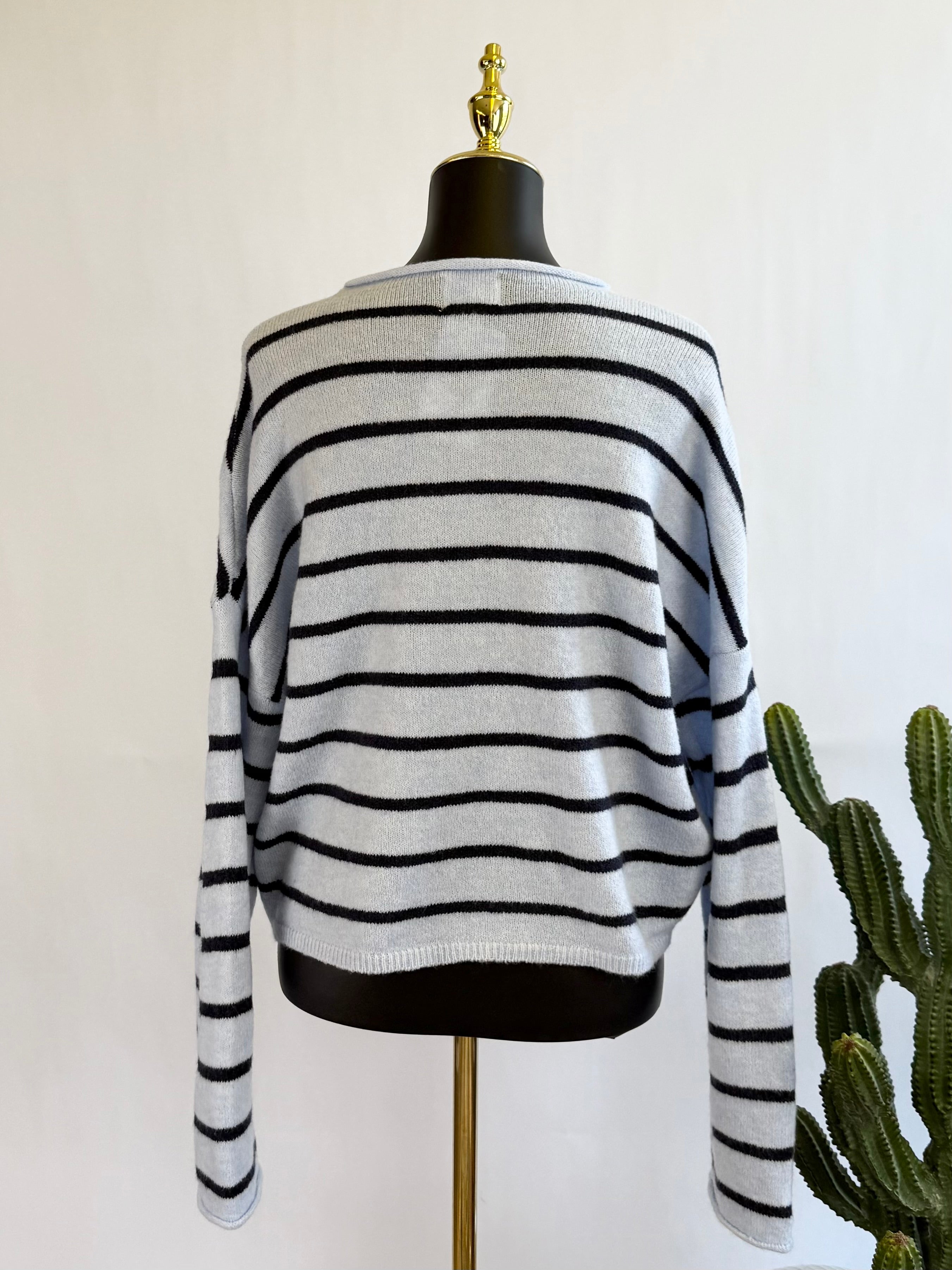 The Sailor Stripe Cardigan