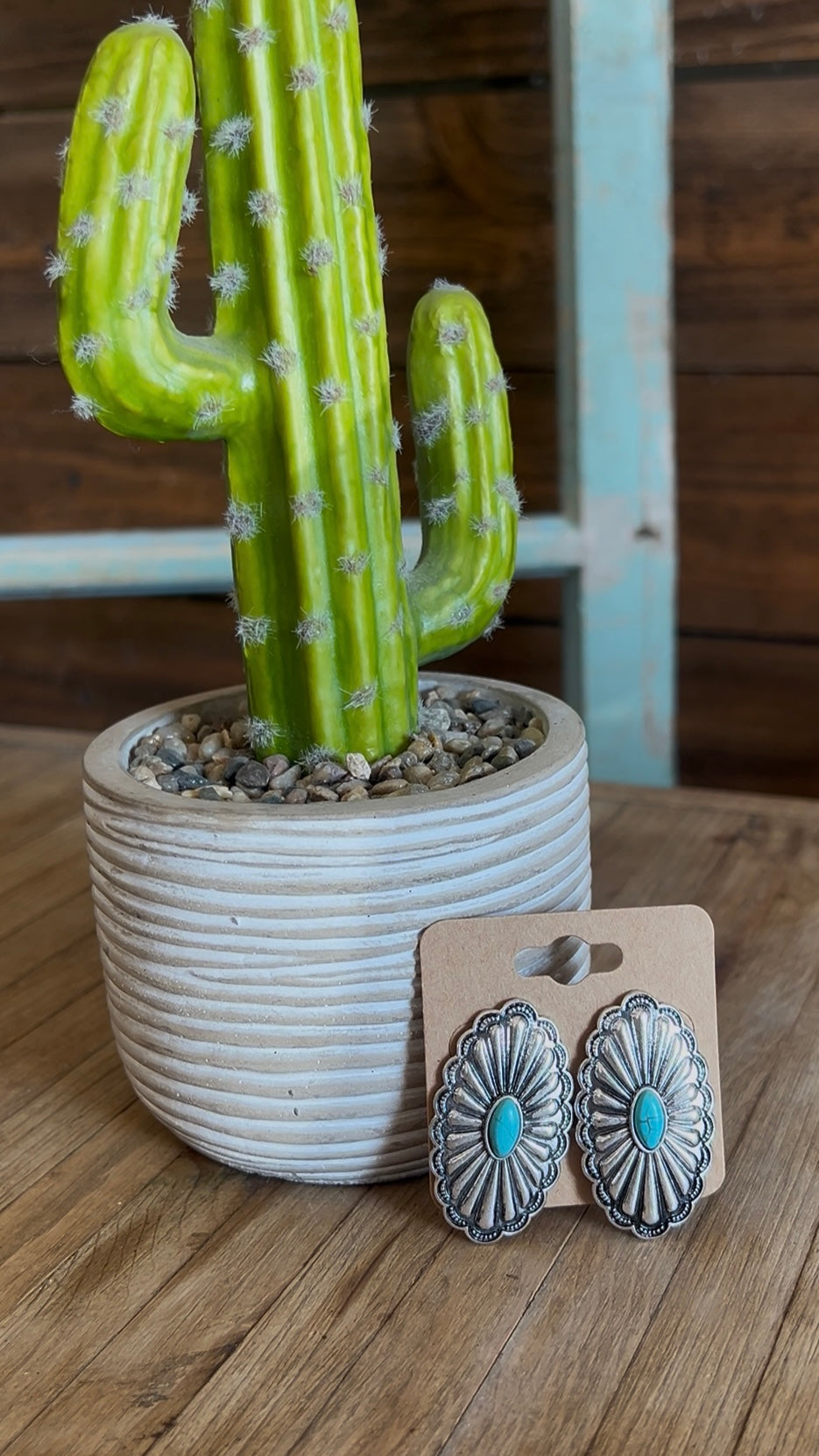 The Millie Concho Earrings