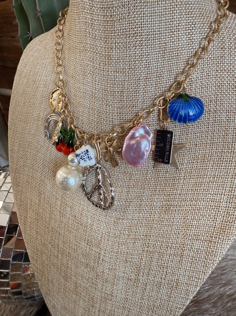 The Golden Rule Charm Necklace