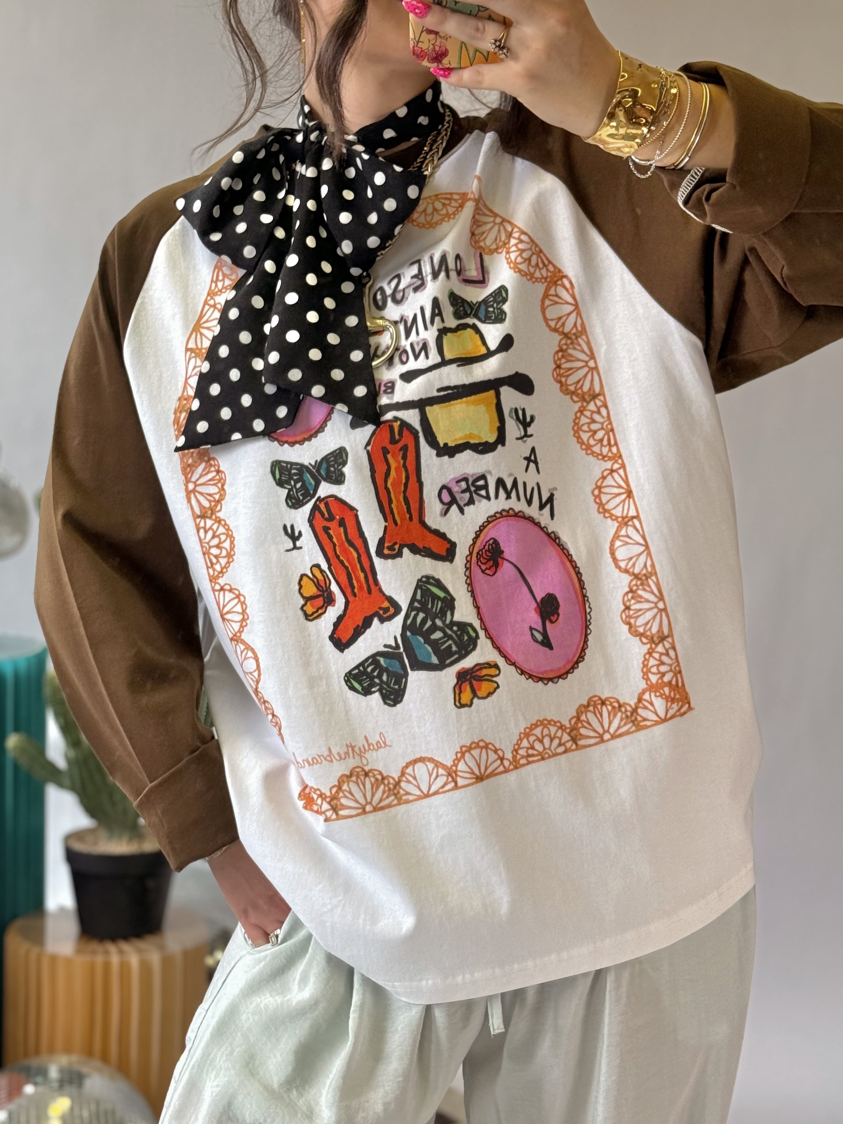 The Lonesome Baseball Tee