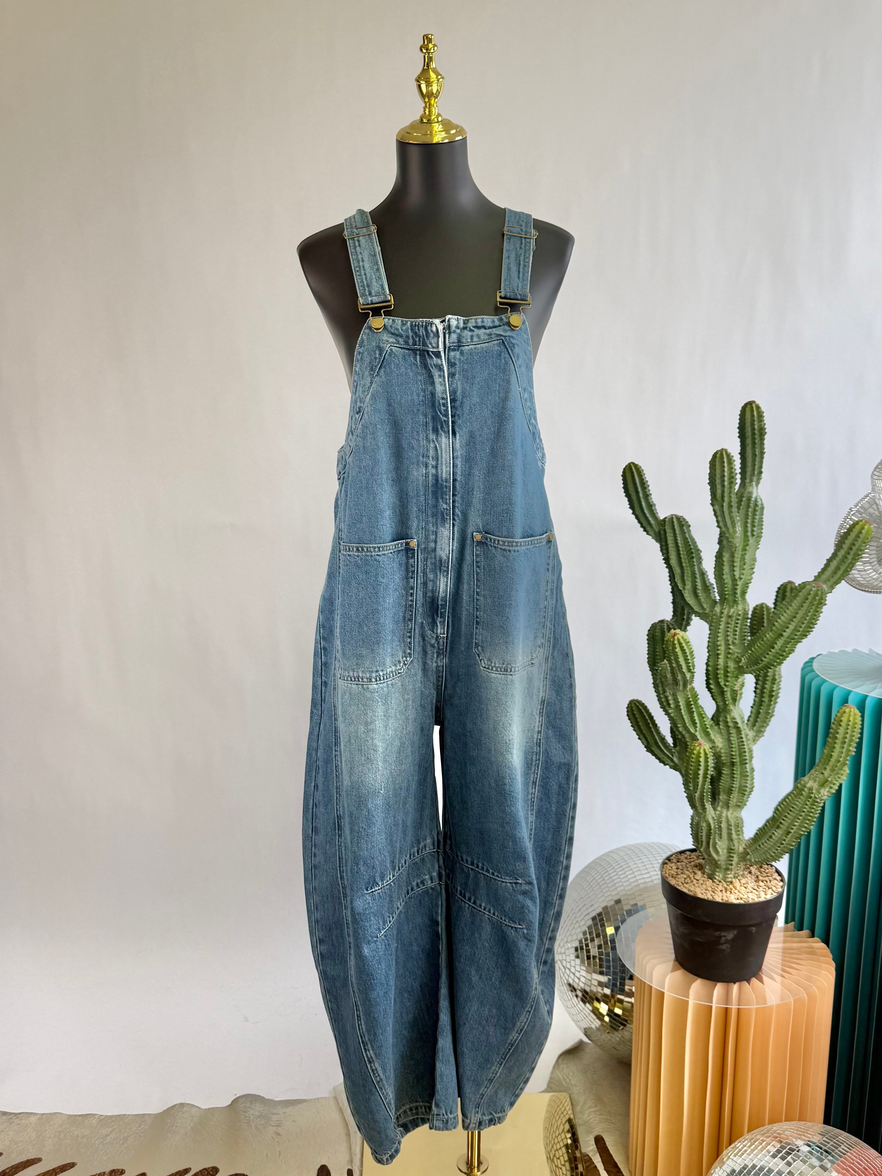 The Darla Denim Overalls
