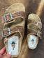 The Footo Western Hand-Tooled Sandals