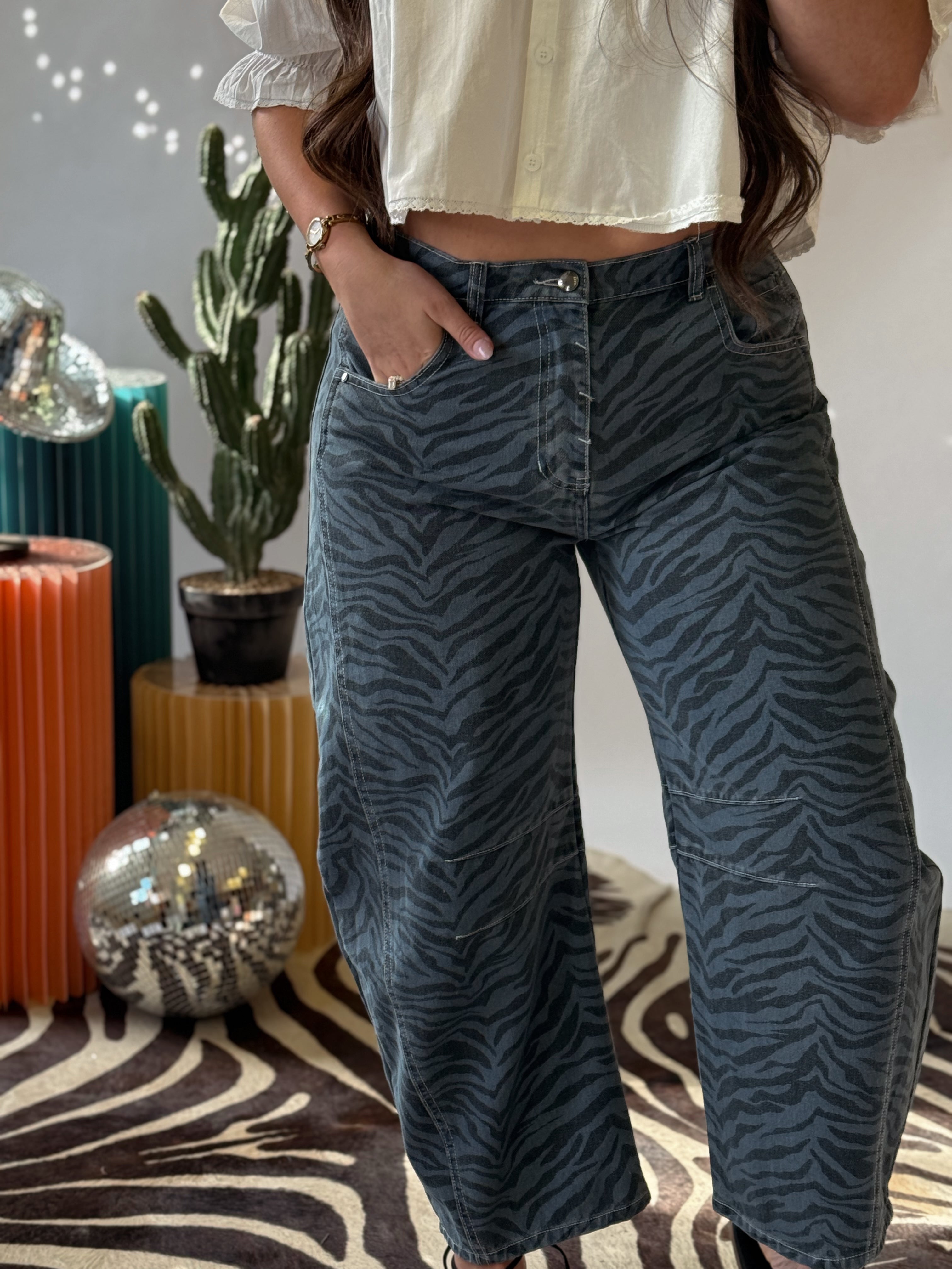 The Savvy Barrel Jeans
