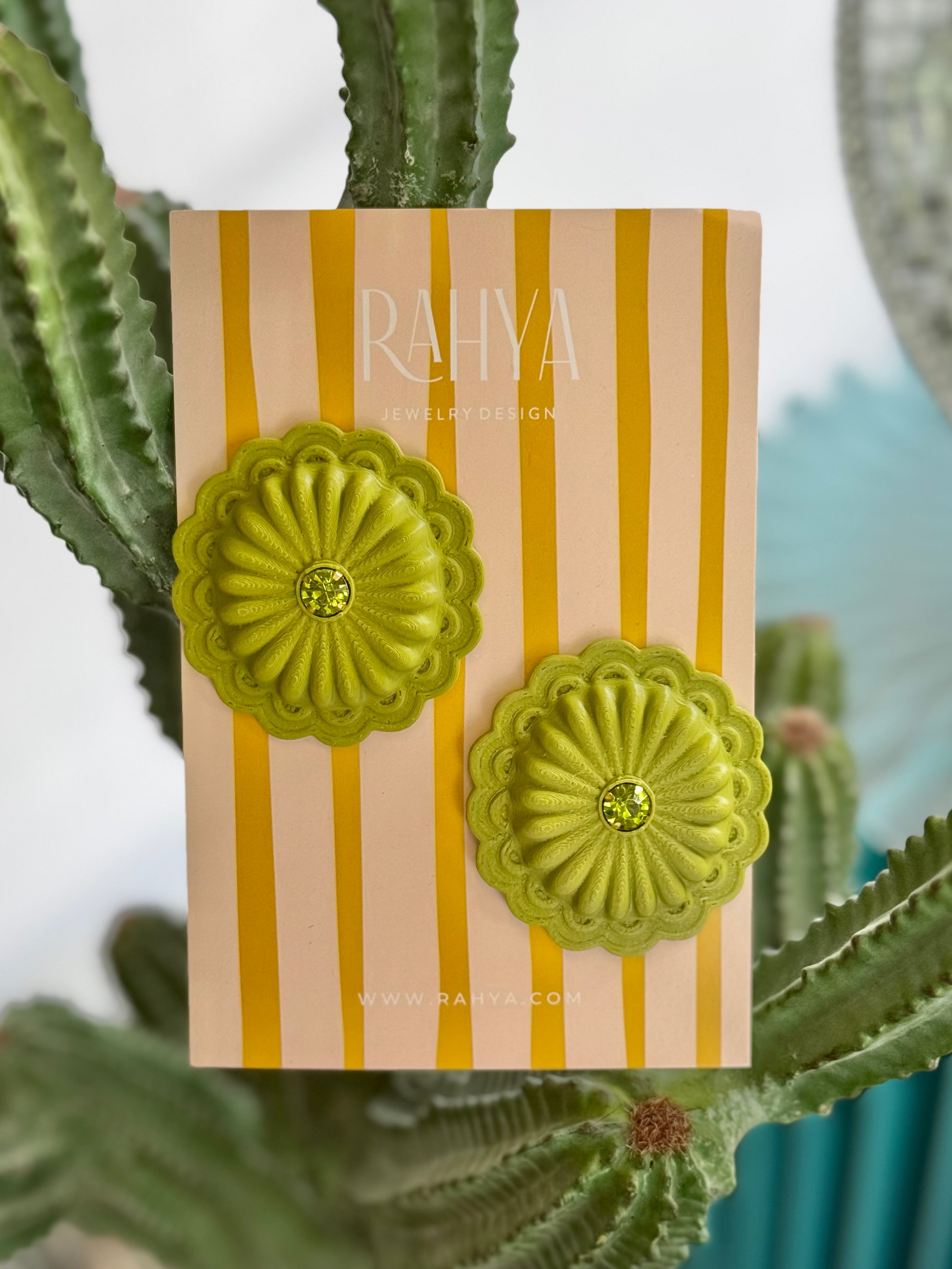 The Rodeo Rosette Earrings