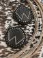 Wrangler Circular Coin Pouch "W" Logo Bag Charm (3 colors)