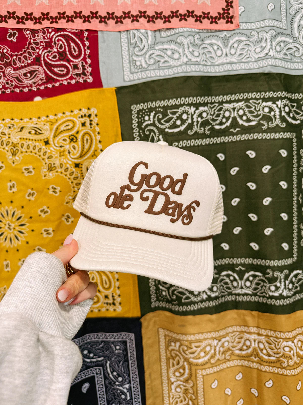 The Good Ole Days Trucker Hat