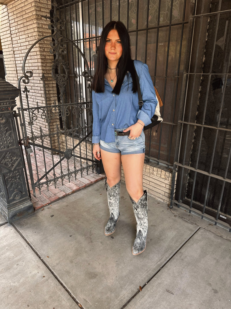 The Cassidy Denim Shirt