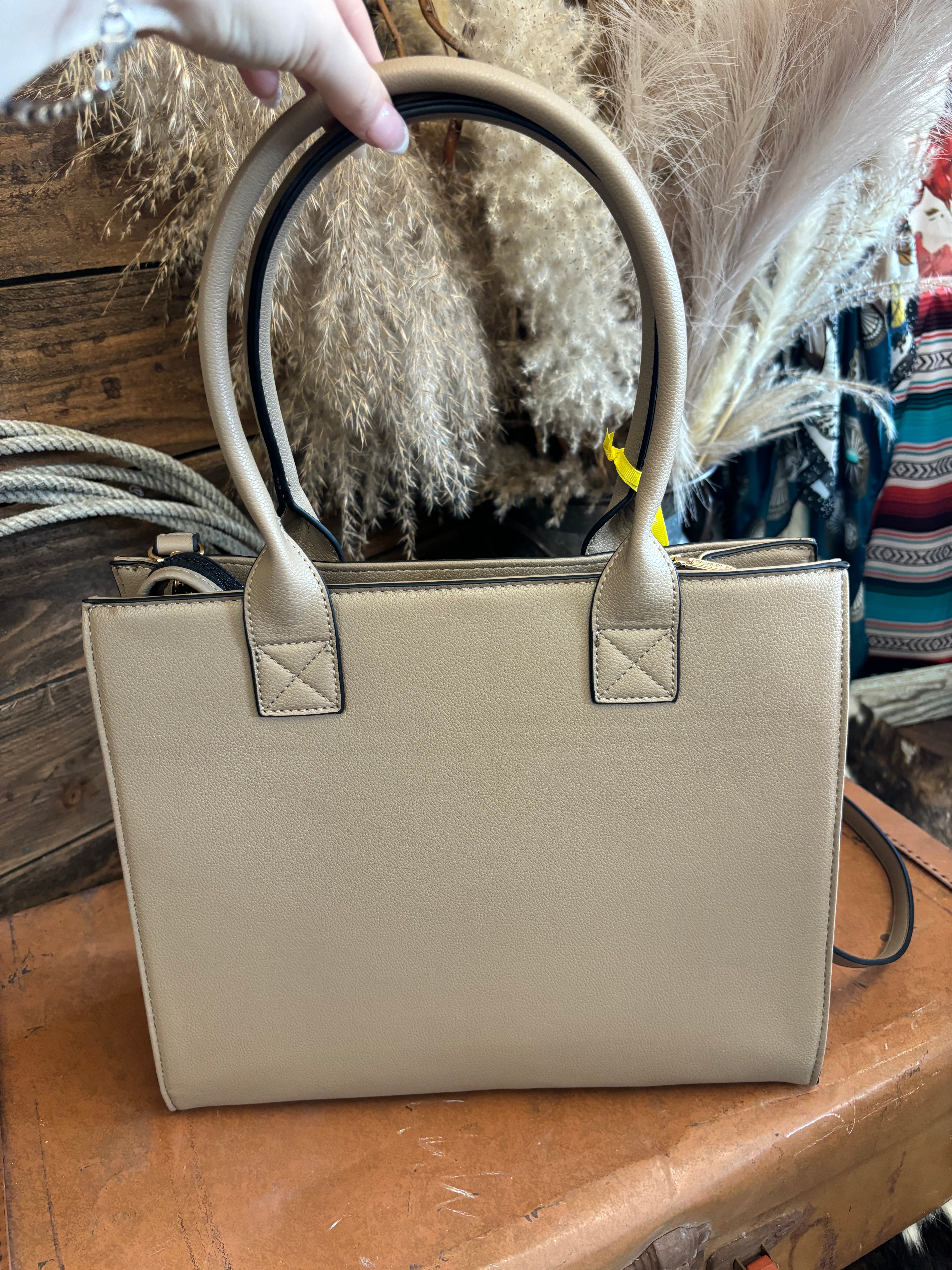 Wrangler Ladies Carry-All Crossbody Tote Bag