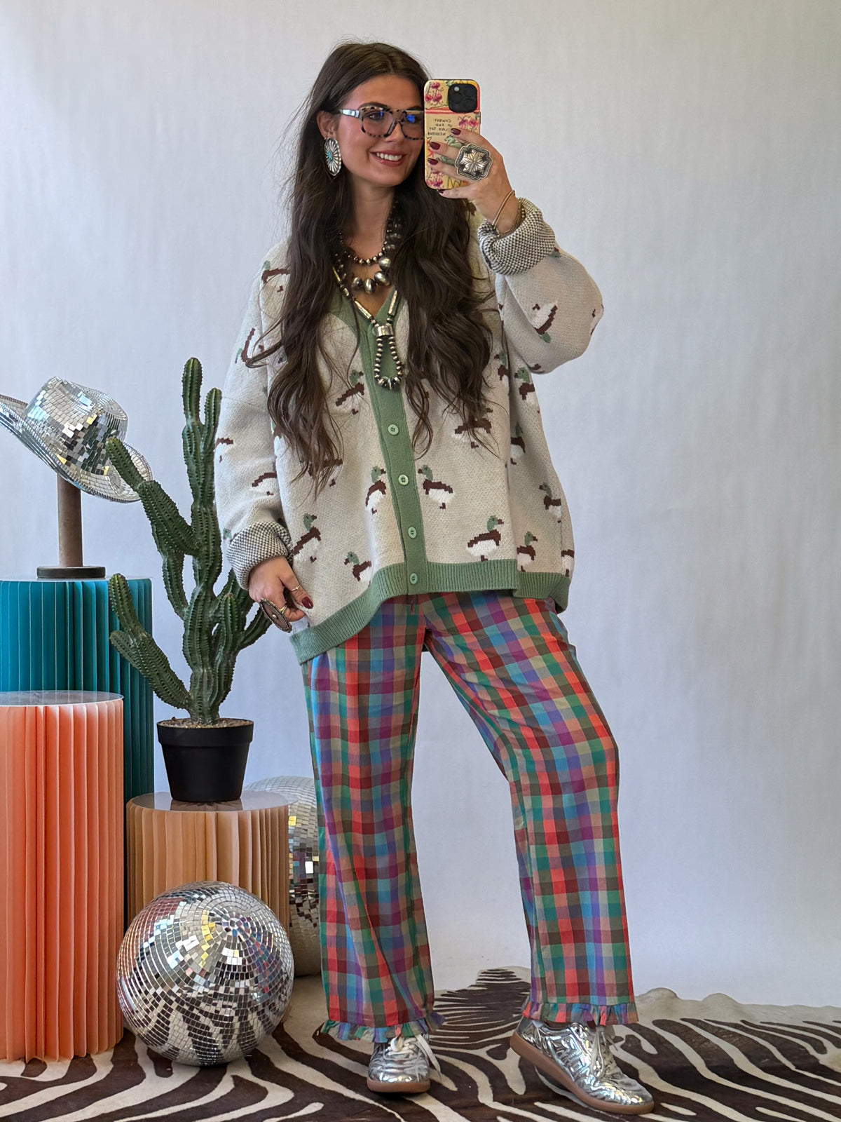 The Meadow Mallard Knit Cardigan