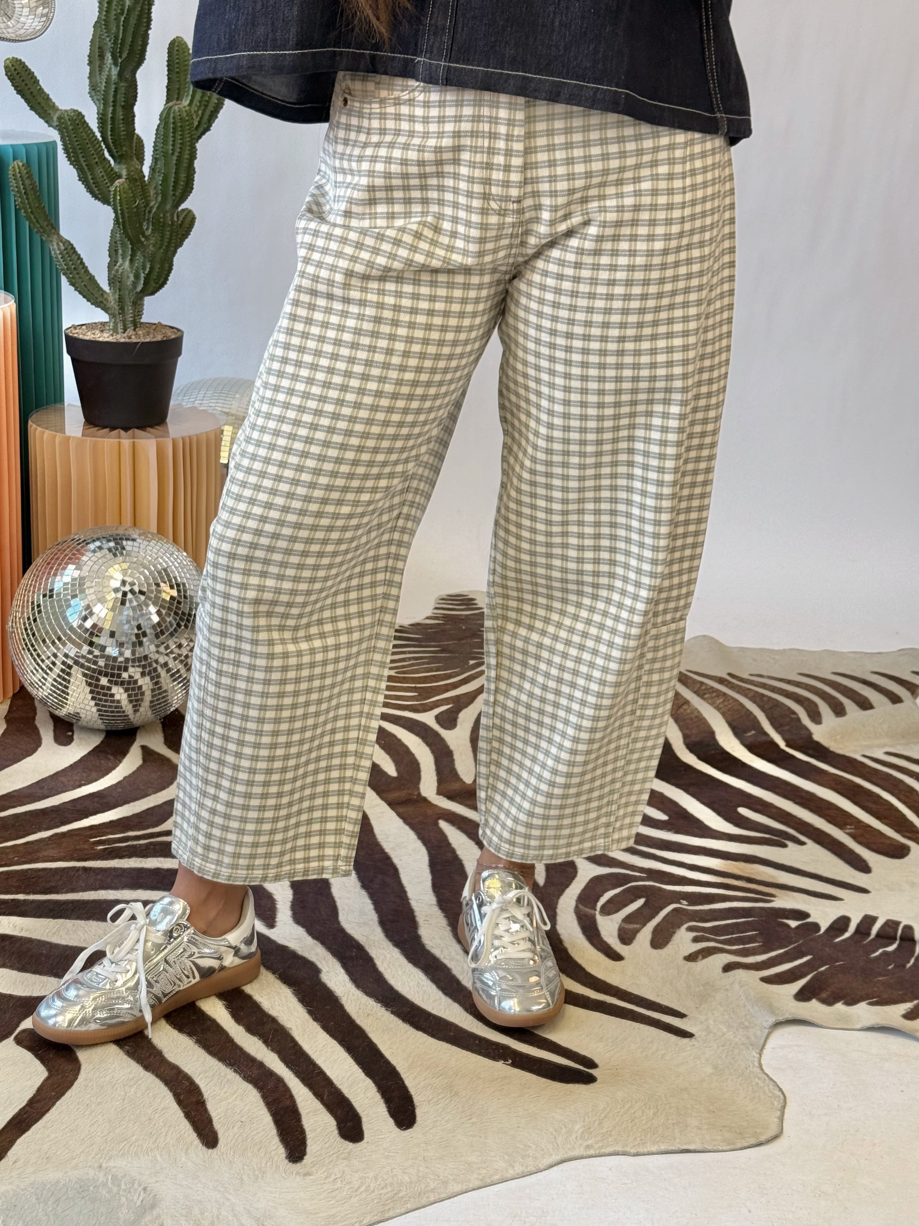 The Meadow Check Pants