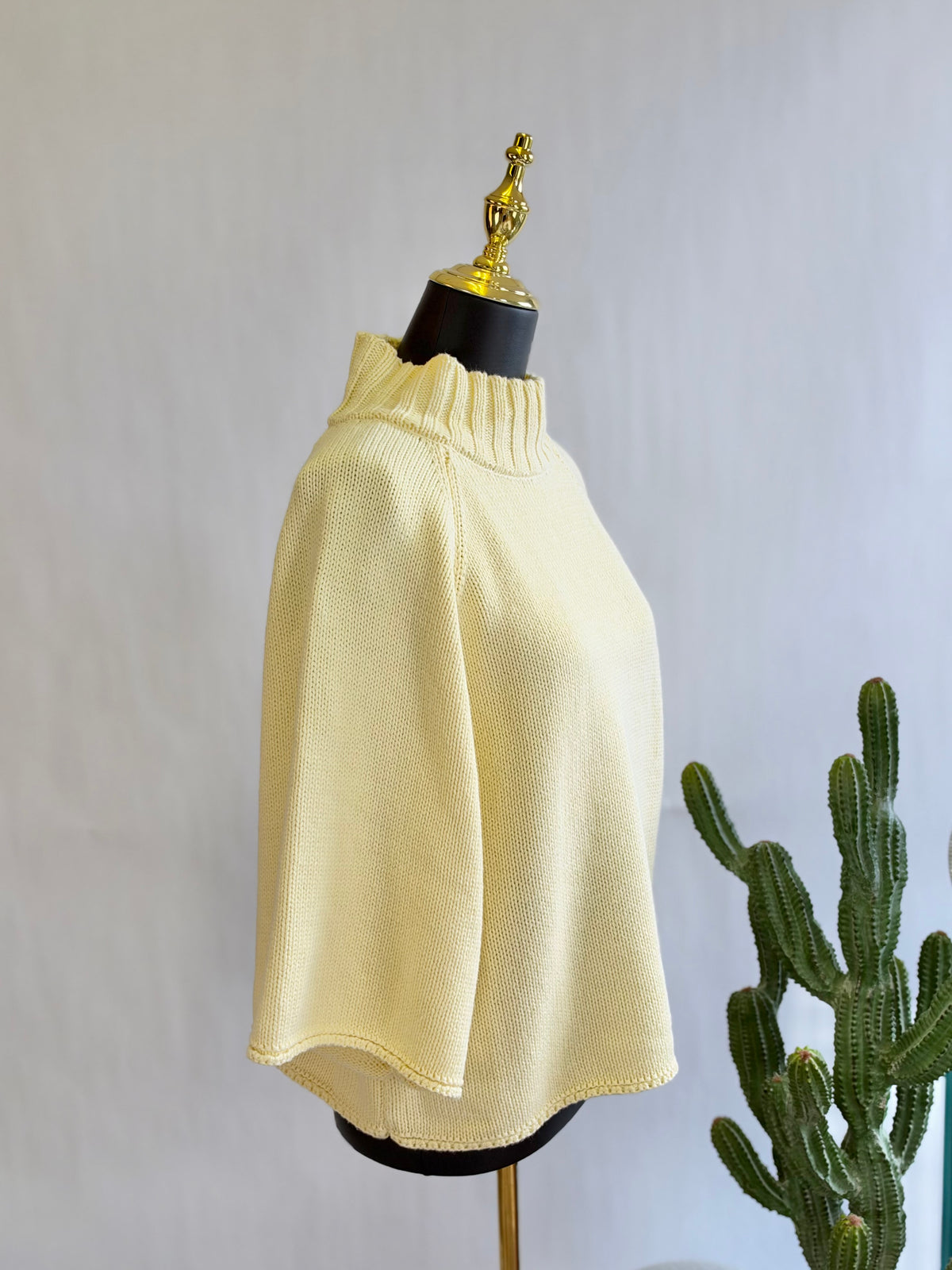 The Buttercup Mock Neck Sweater