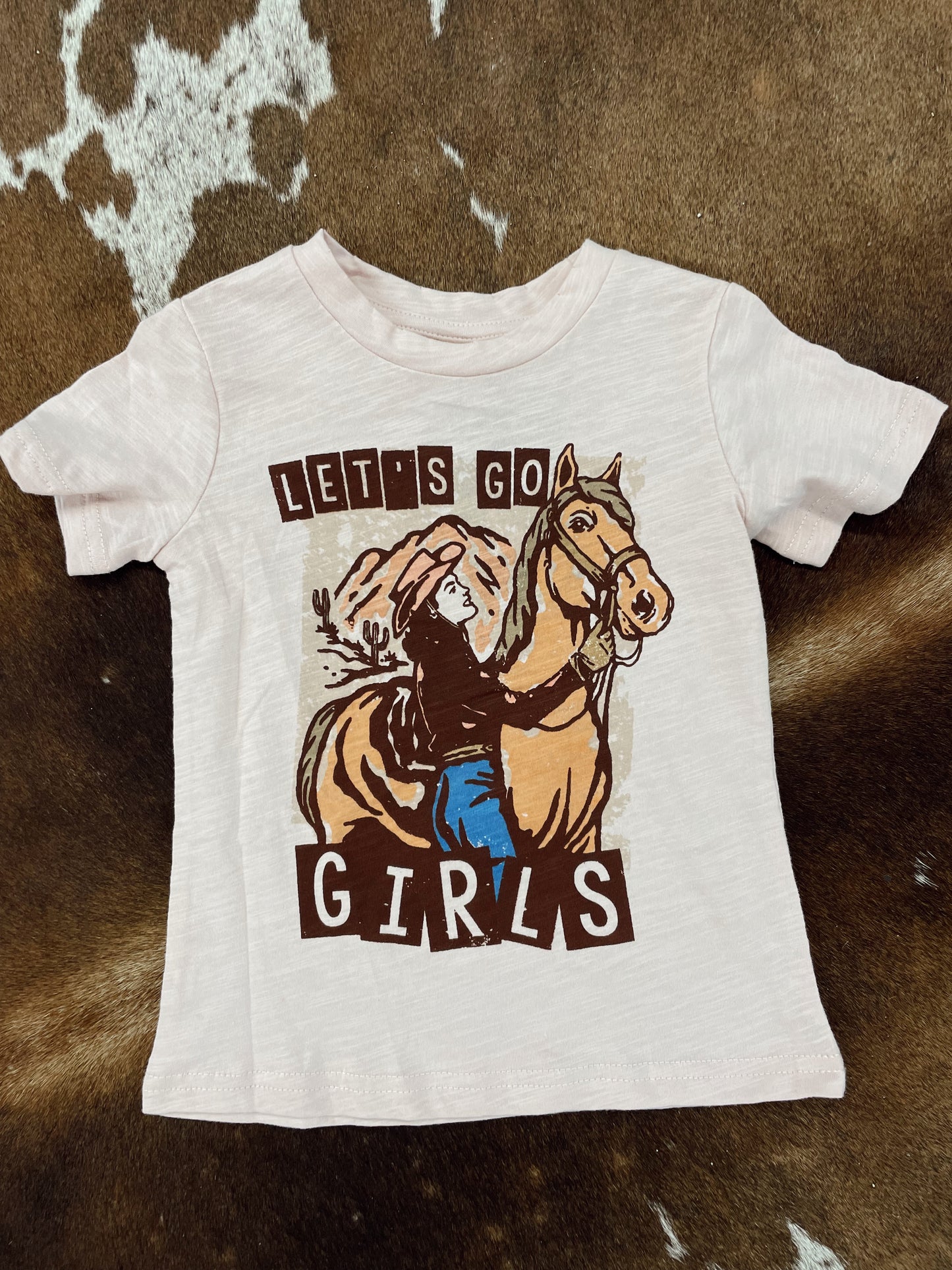 The Let's Go Cowgirls Graphic Tee