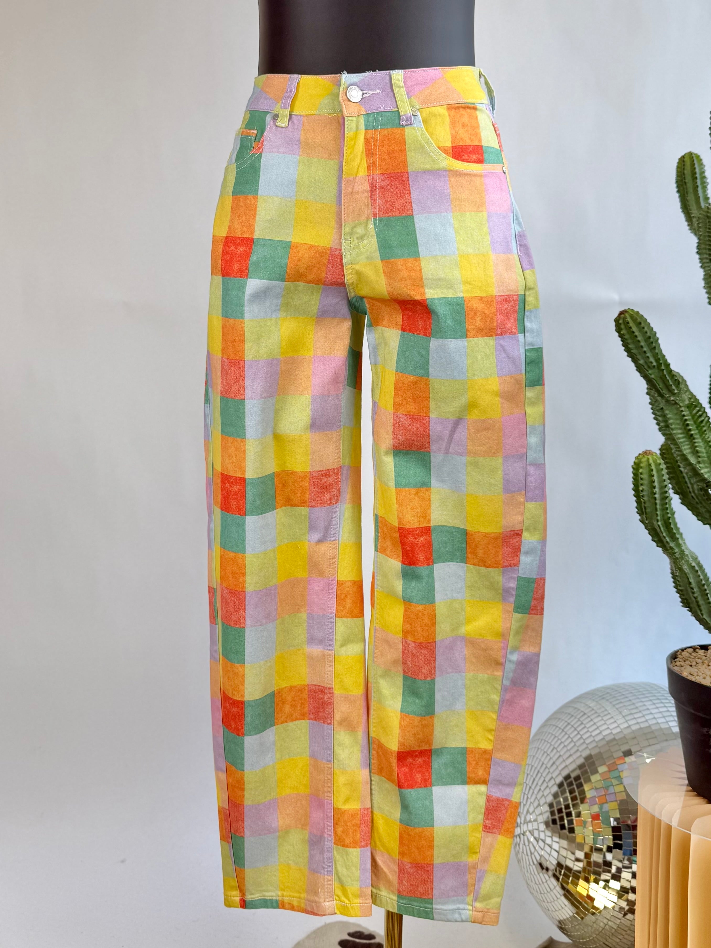 The Too Plaid to Care Pants