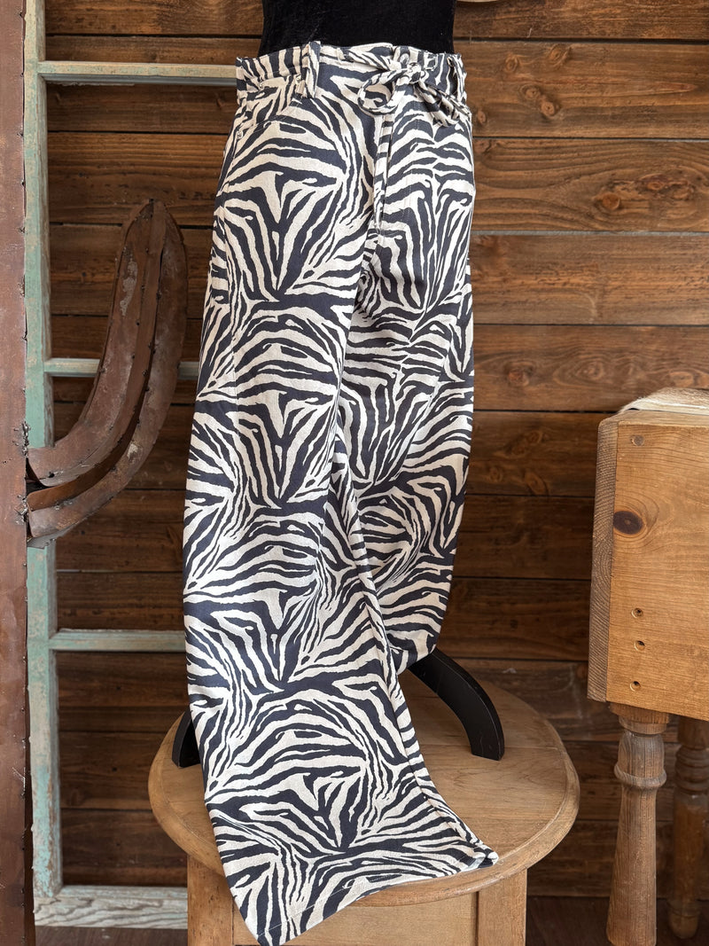 The Zaylee Zebra Pants