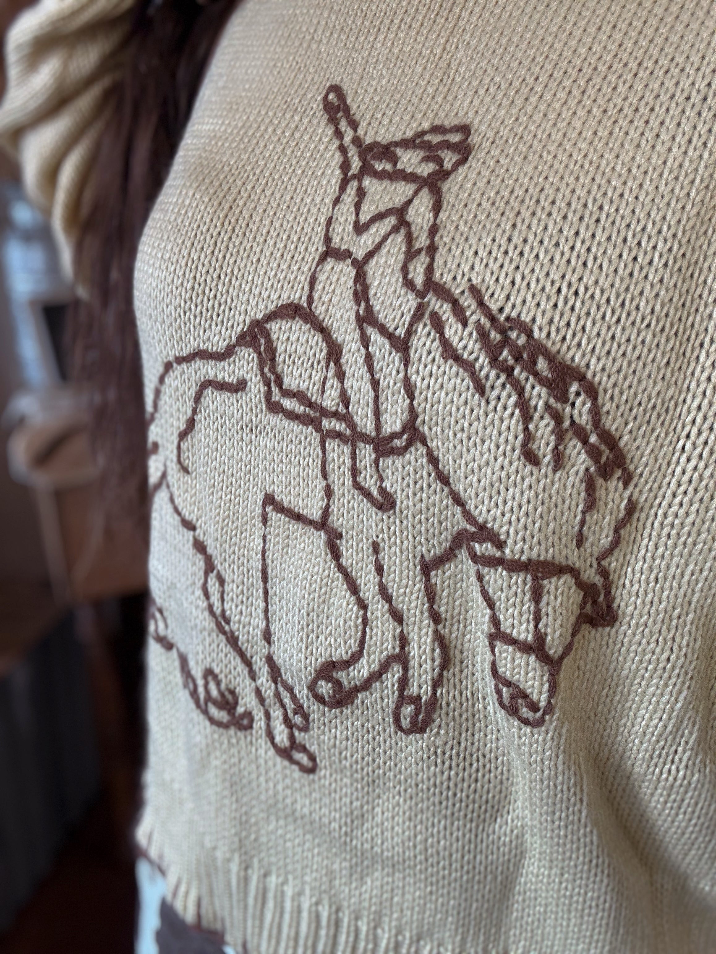 The Buckin Bronc Sweater
