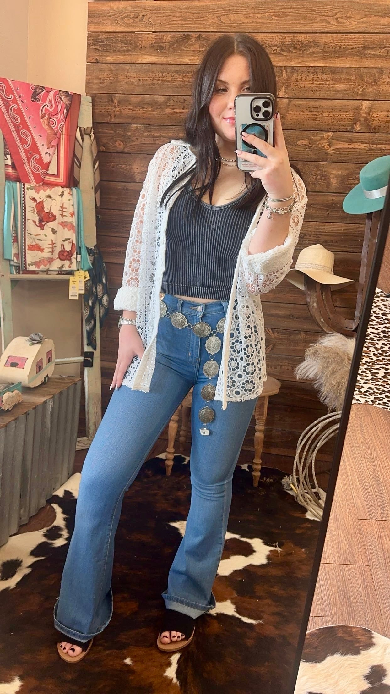 The Lillian Flare Jean