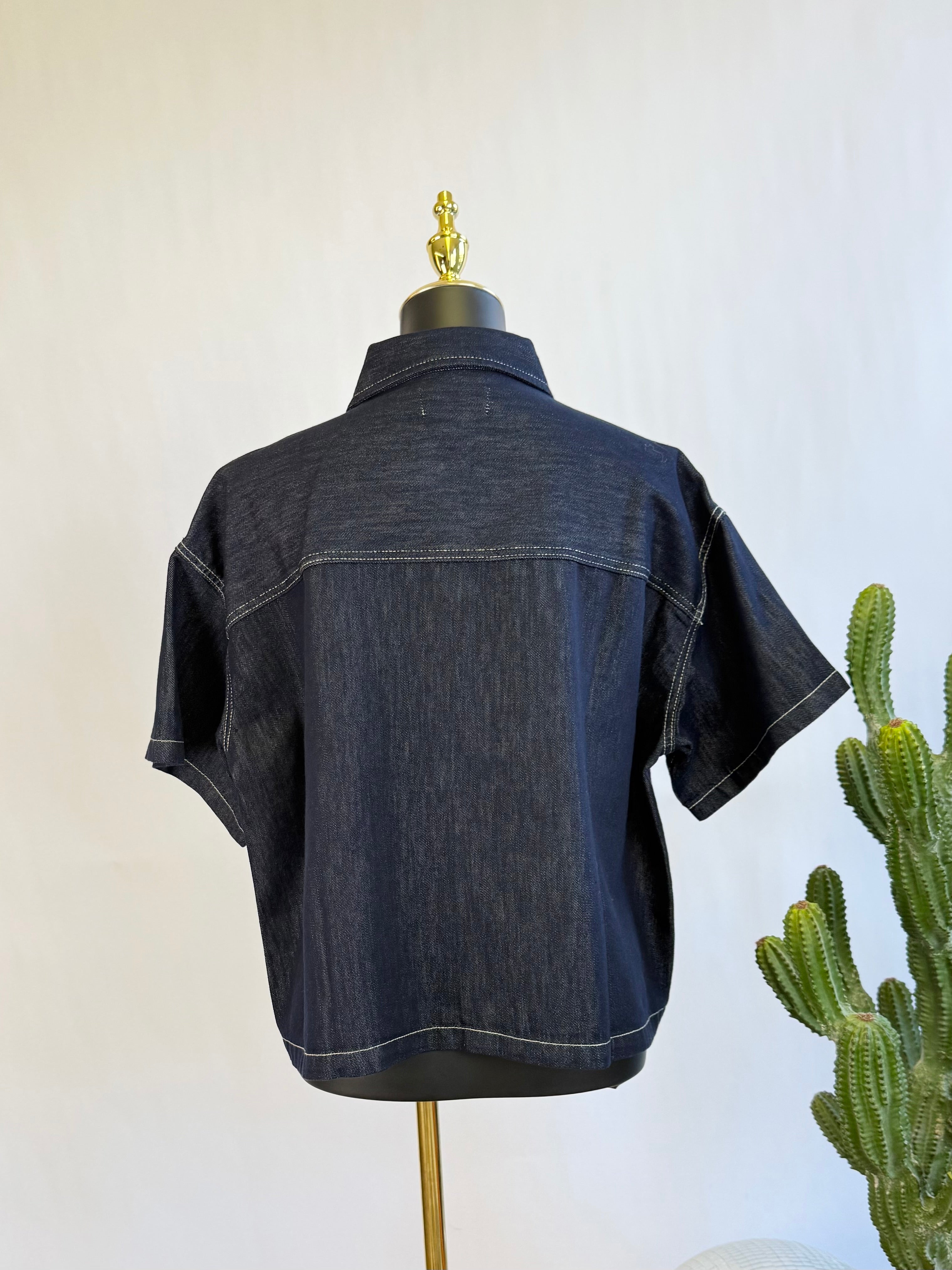 The Trailhand Denim Top