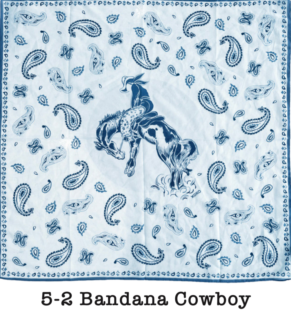 The Shorty Wild Rags - 11 Different Styles