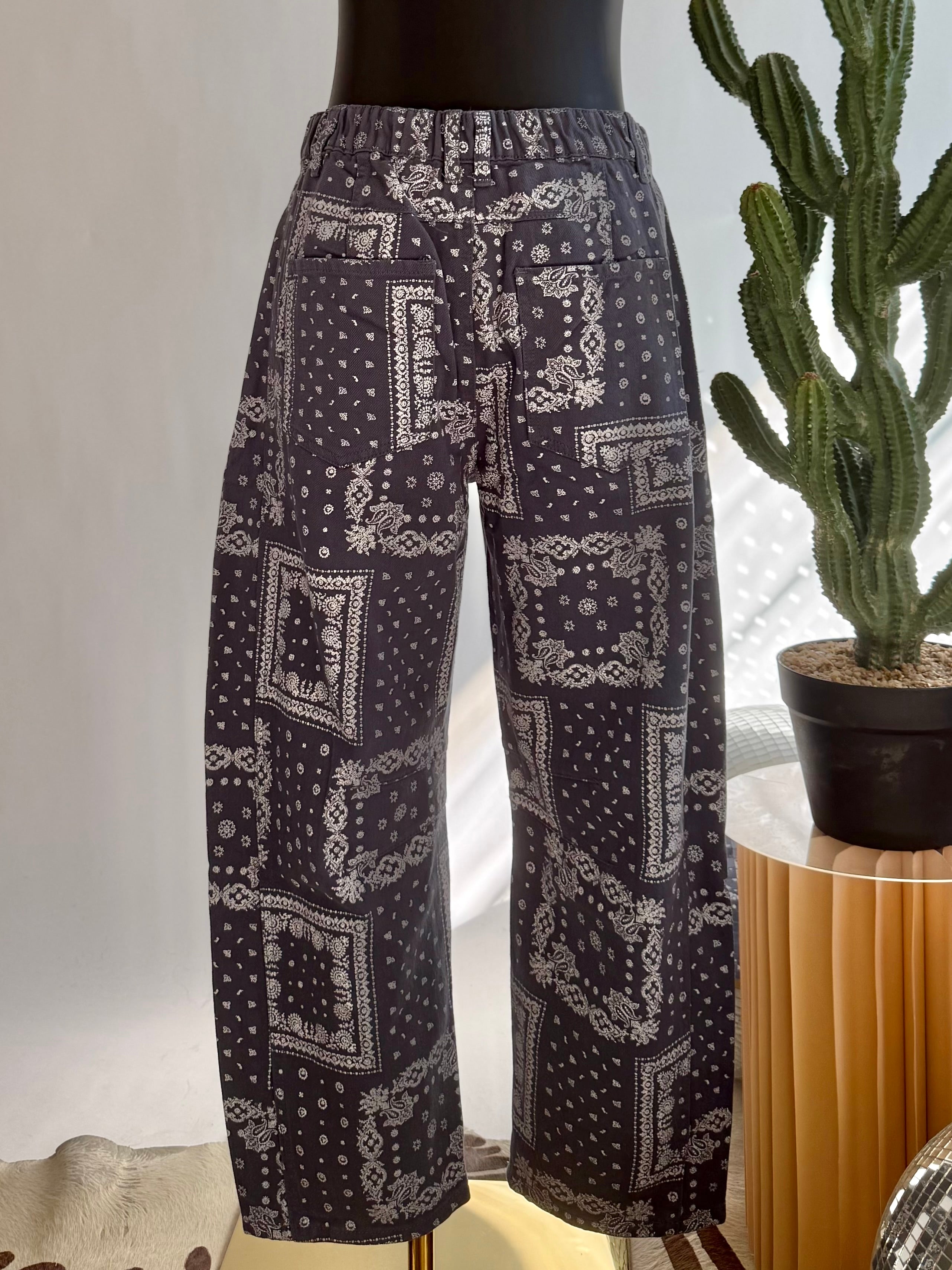 The Bandana Barrel Jeans