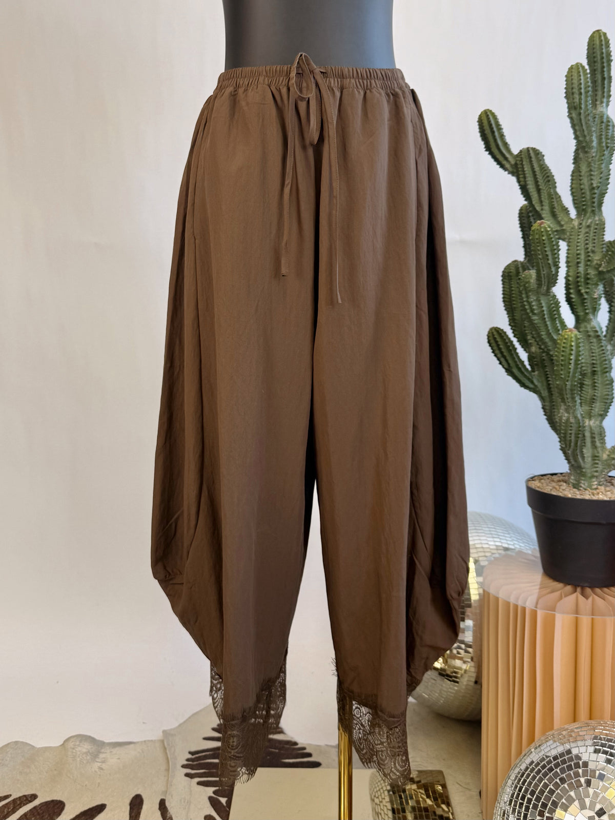 The Daydream Lace Trim Pants