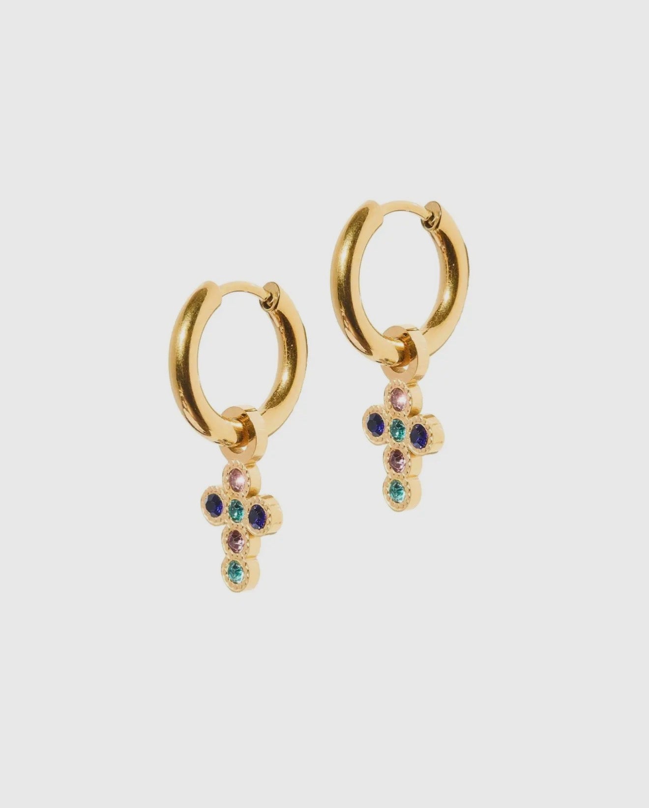 The Huggie Charm Earrings - 6 Styles