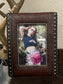 The Tooled Leather & Studded Sides Picture Frame