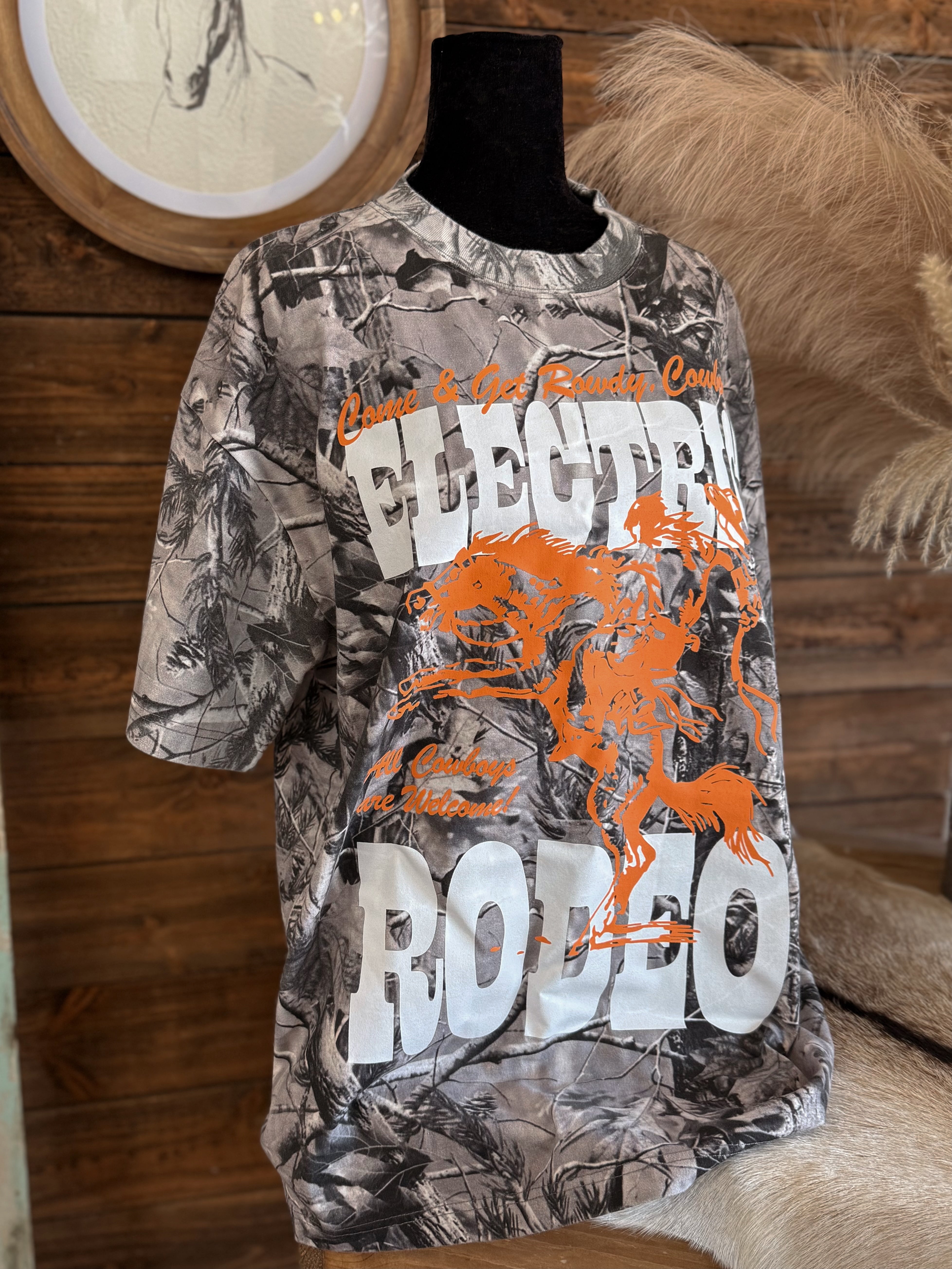 The Electric Rodeo Oversized Graphic Tee