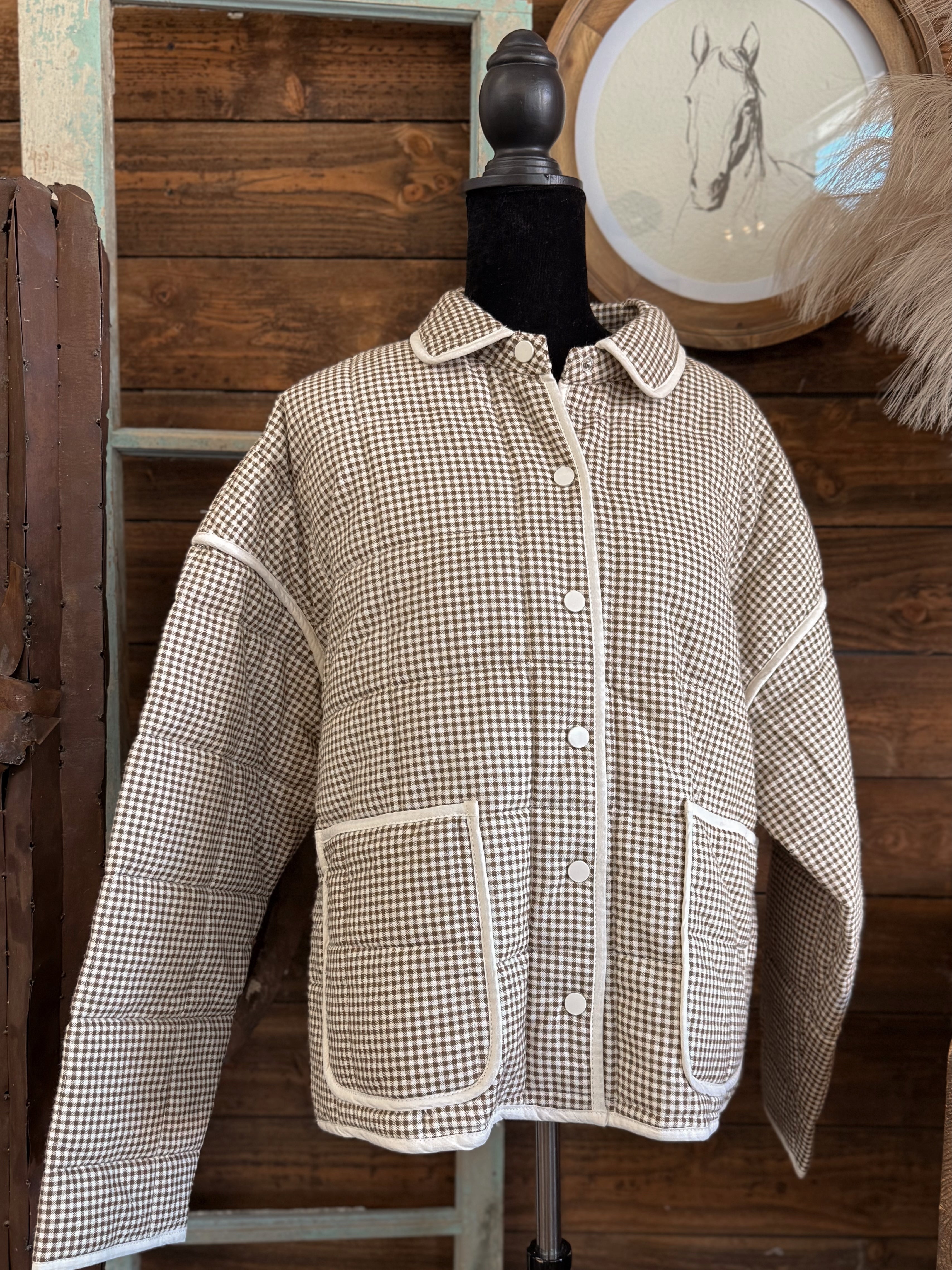 The Laken Quilted Jacket