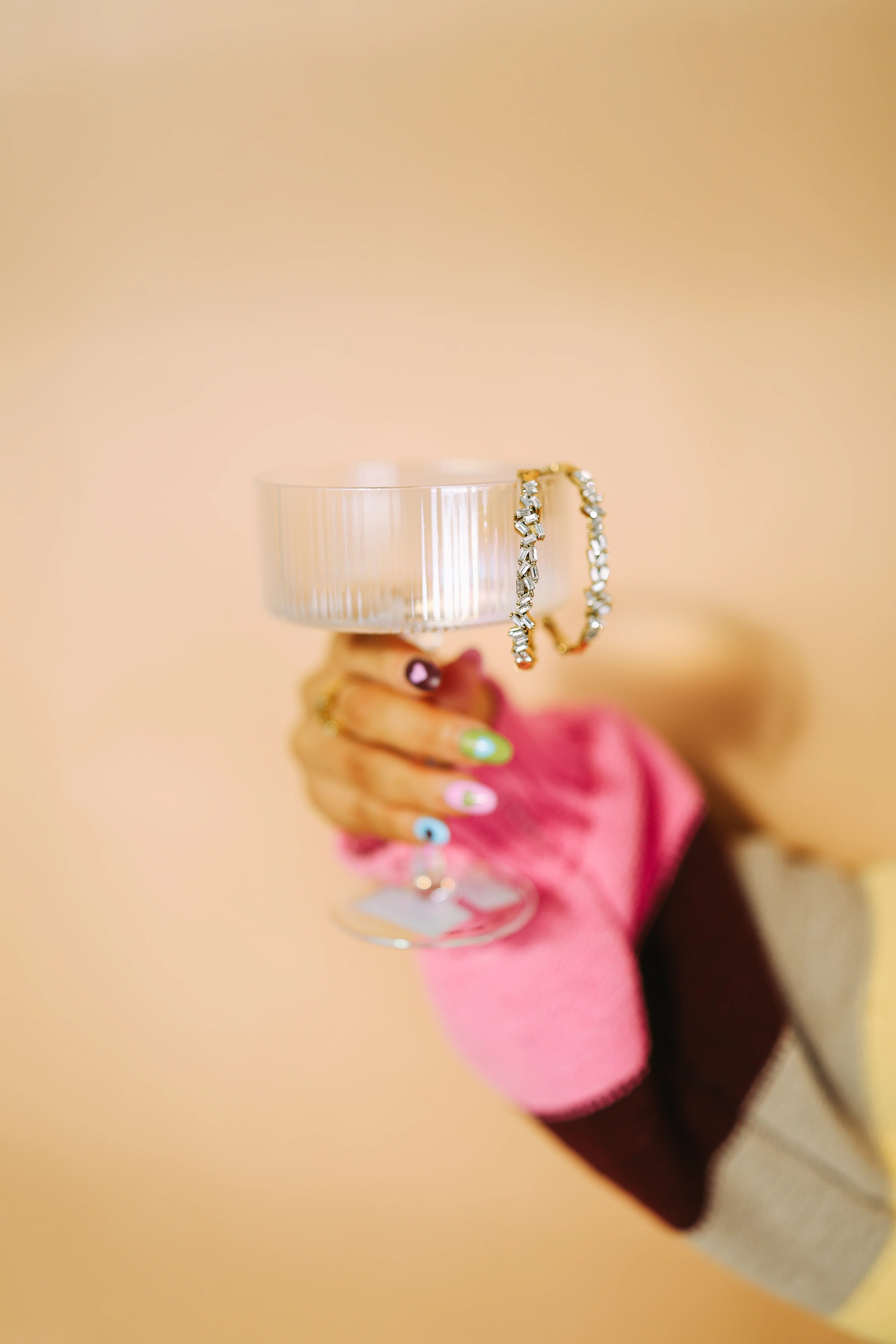 The Bianca Crystal Cuff