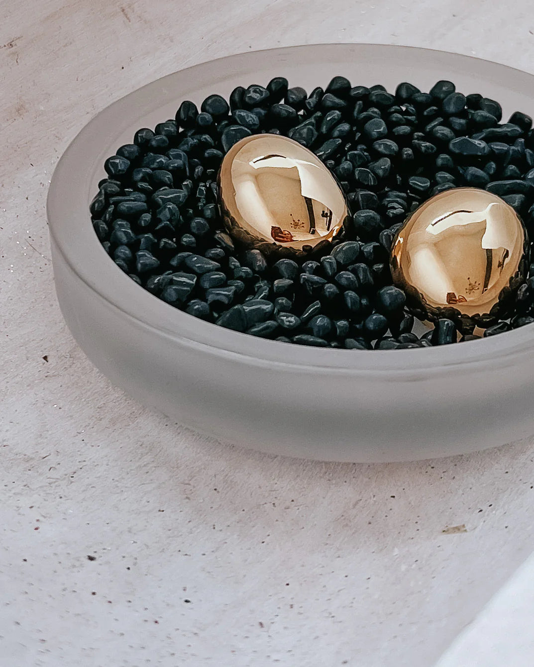 The Estafane Oval Statement Earrings